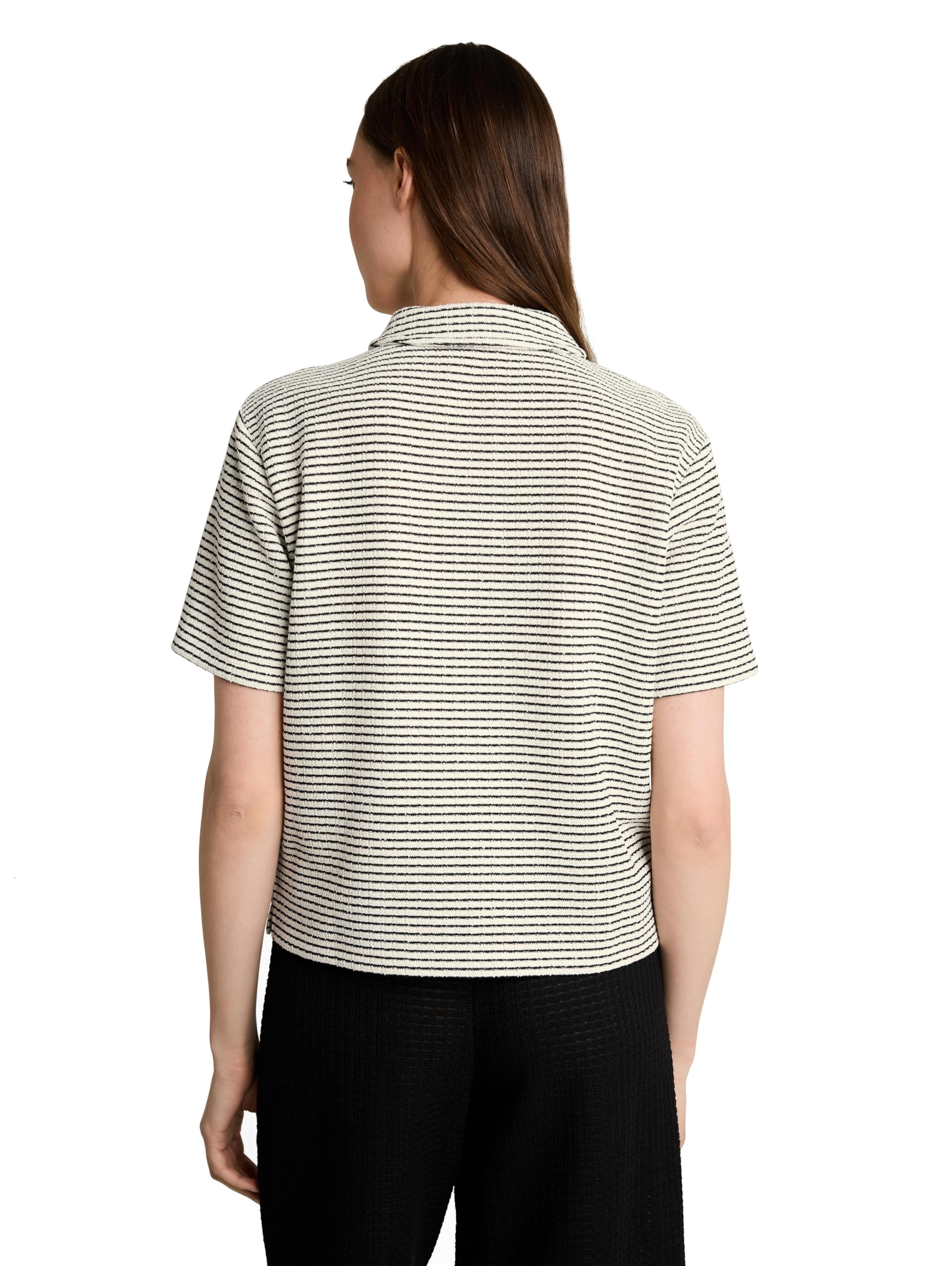 tom-tailor-denim-damen-boxy-fit-t-shirt-1051435-mit-streifen image 3