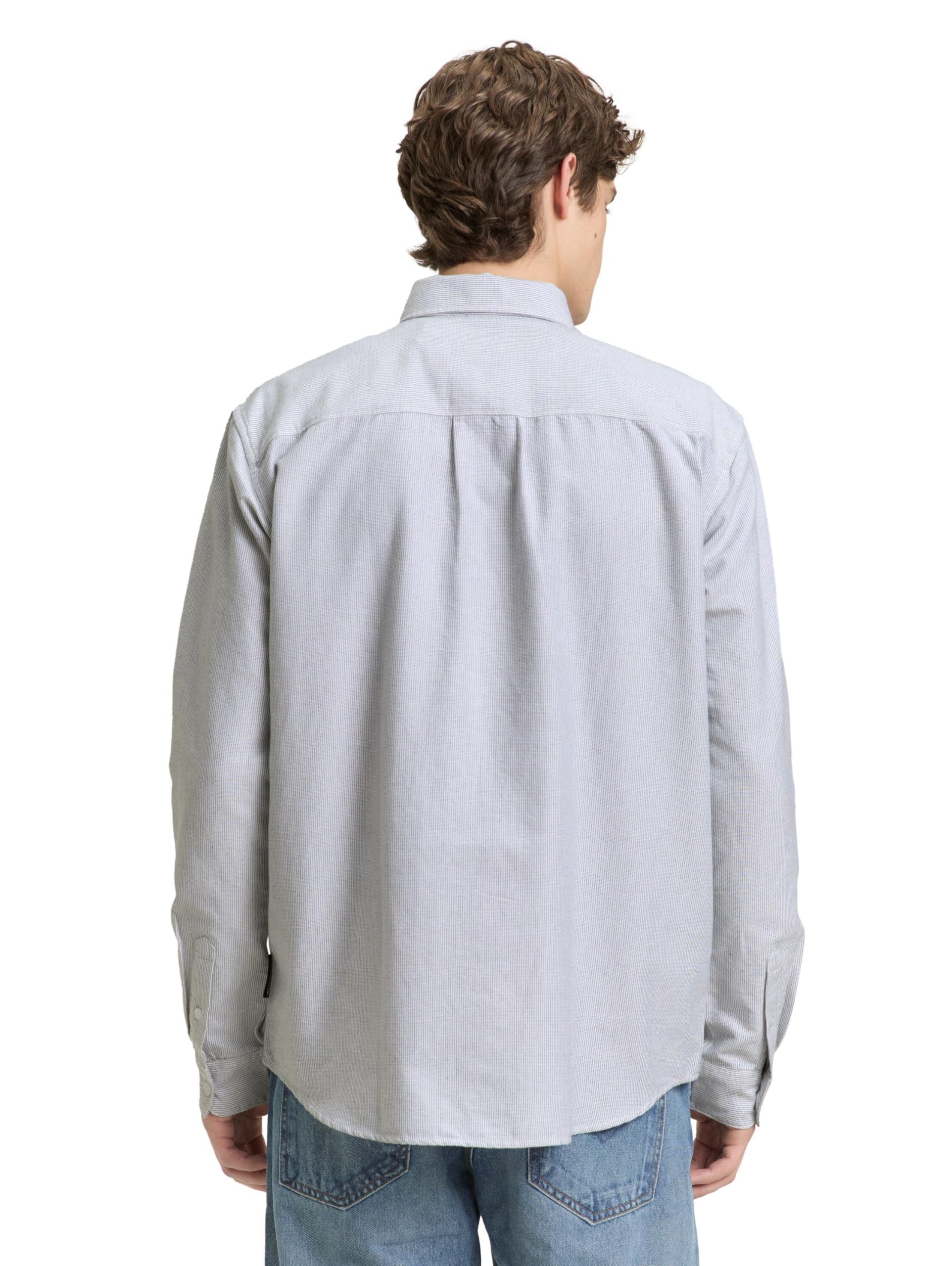 tom-tailor-denim-herren-relaxed-fit-hemd-aus-baumwolle image 3