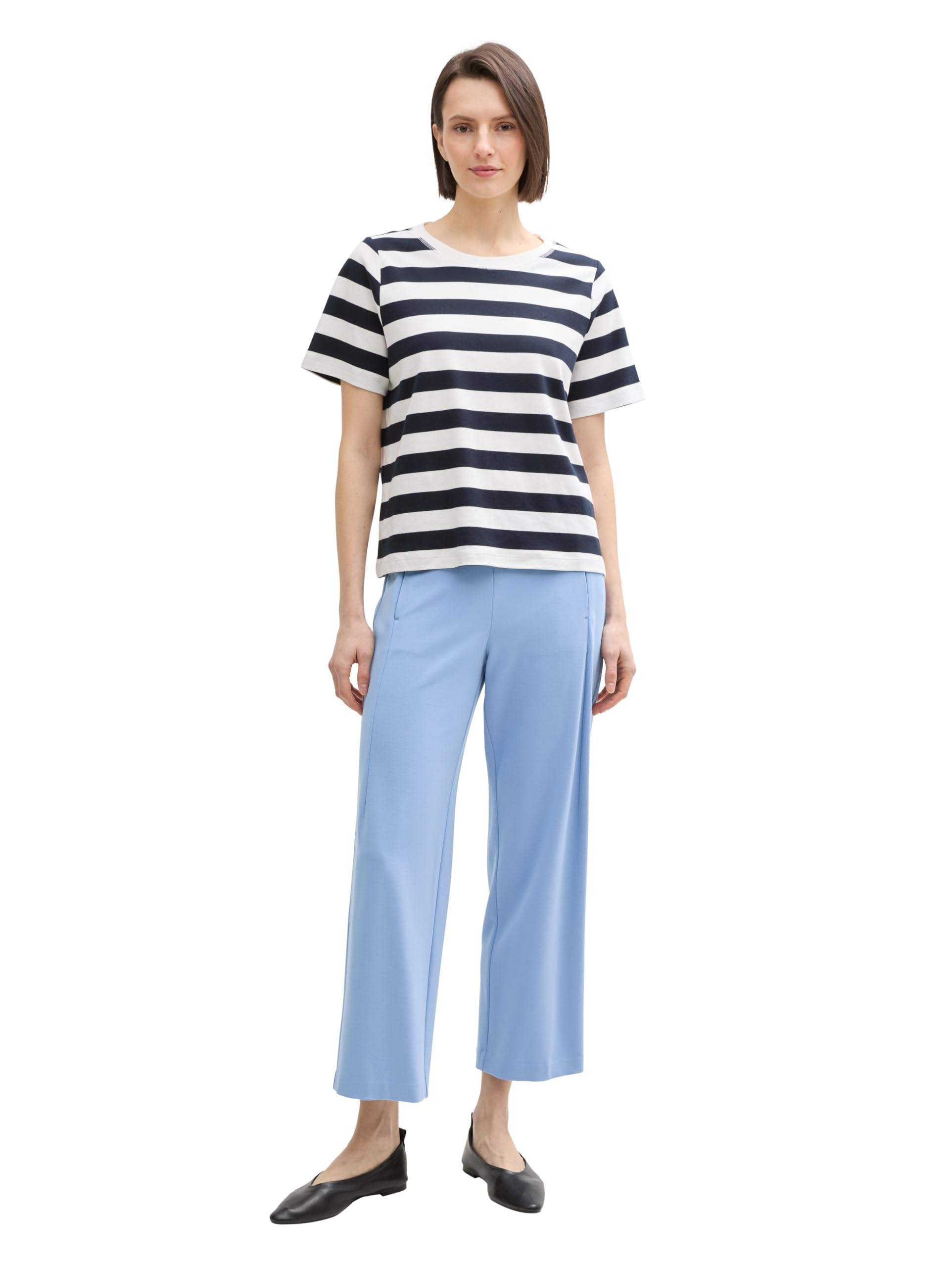 tom-tailor-damen-cropped-straight-leg-hose image 5