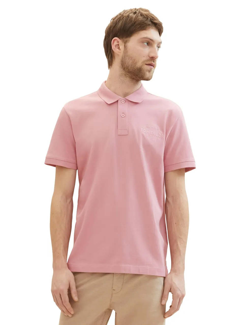 tom-tailor-herren-basic-piqu-poloshirt image 1
