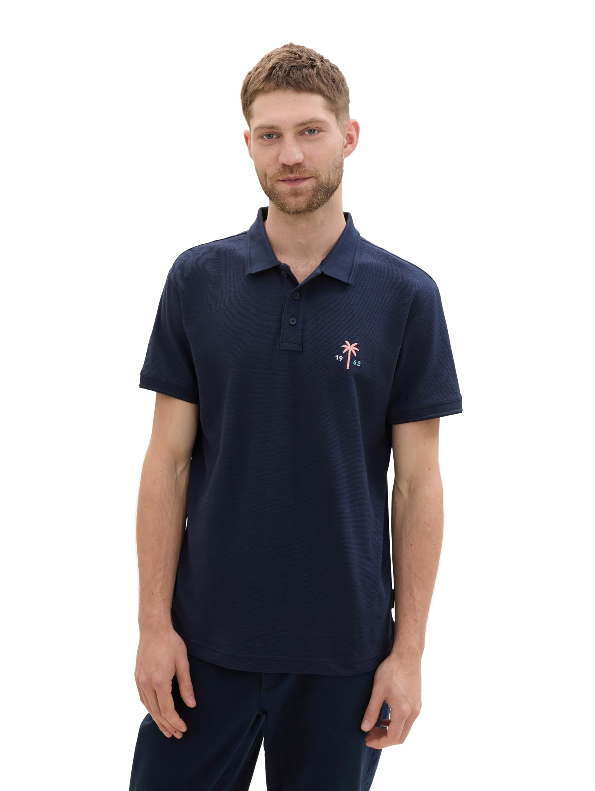 tom-tailor-herren-poloshirt-mit-ottoman-struktur image 8