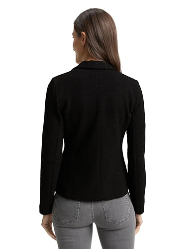 tom-tailor-damen-blazer-slim-fit-glitzer-effekt image 8