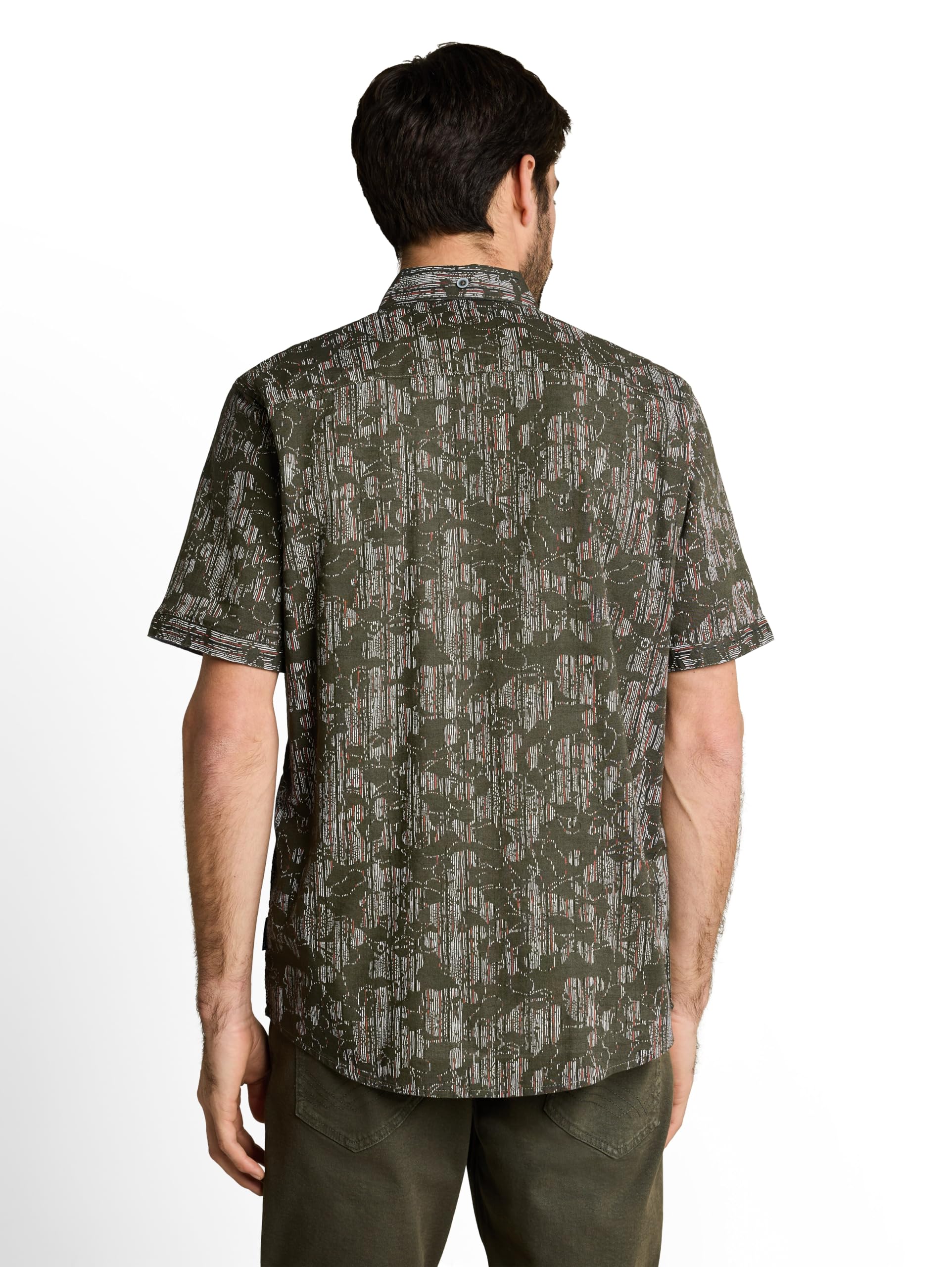 tom-tailor-herren-1050944-regular-fit-kurzarmhemd-mit-muster image 3