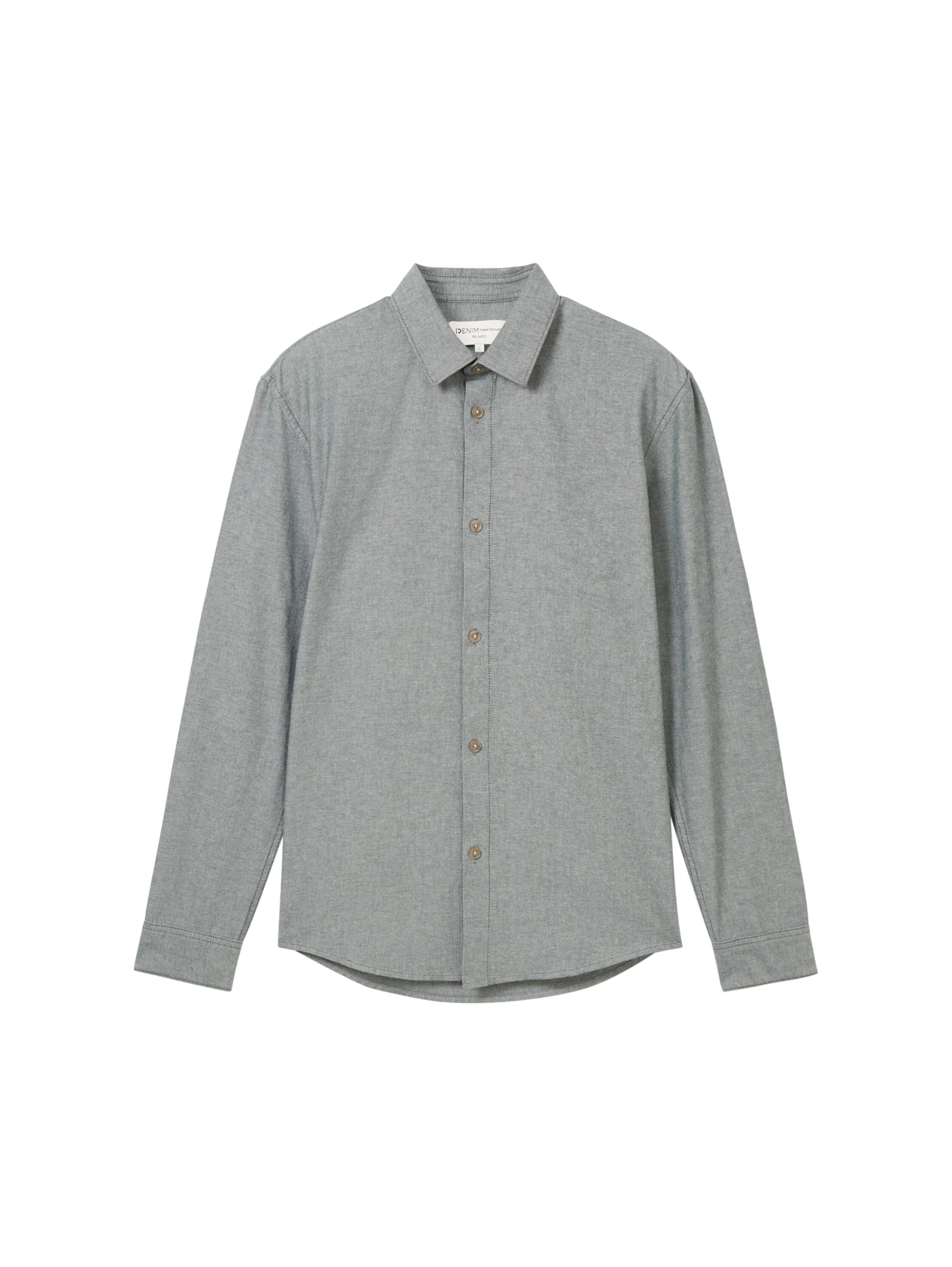 tom-tailor-denim-herren-1042551-relaxed-fit-hemd-aus-baumwolle image 4