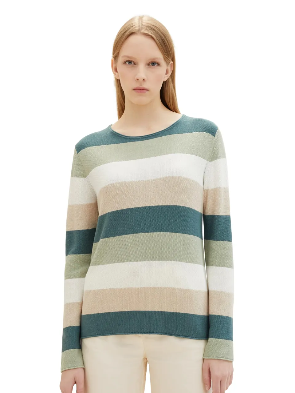 tom-tailor-damen-basic-strickpullover image 1