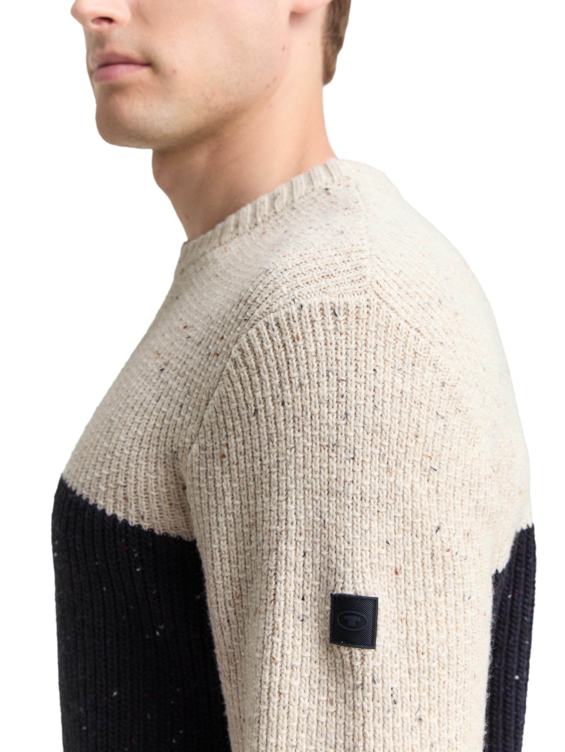 tom-tailor-herren-strickpullover-mit-strukturmix image 5