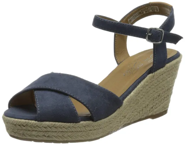 tom-tailor-damen-keilsandale-1190105-sandalette-mit-ankle-strap image 1