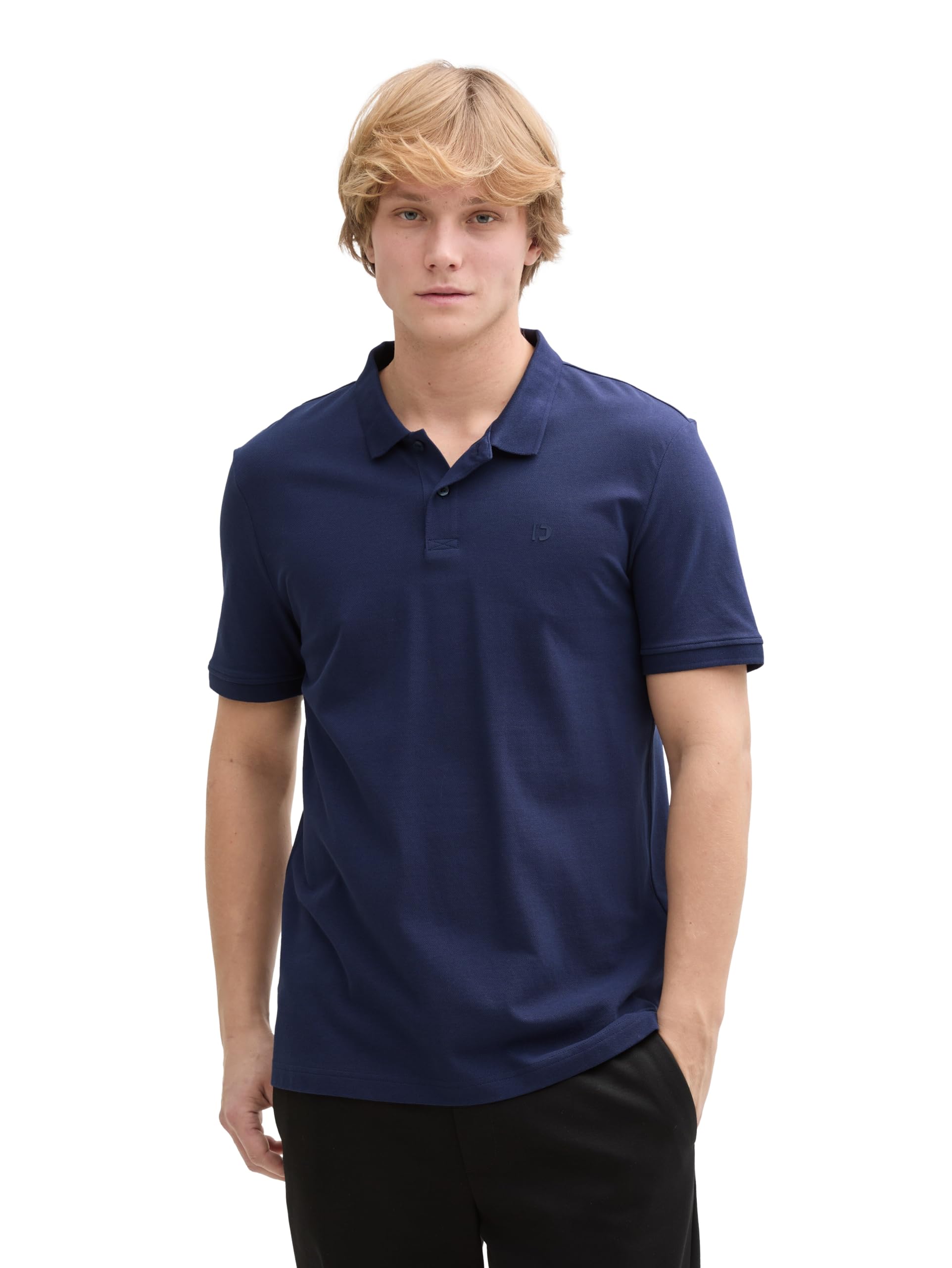 tom-tailor-denim-herren-piqu-poloshirt-aus-baumwolle image 1
