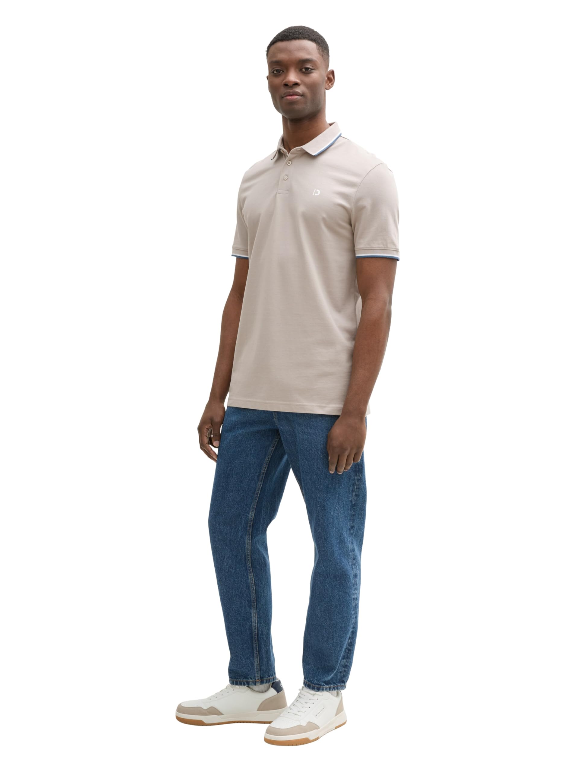 tom-tailor-denim-herren-piqu-poloshirt-logo-print image 3