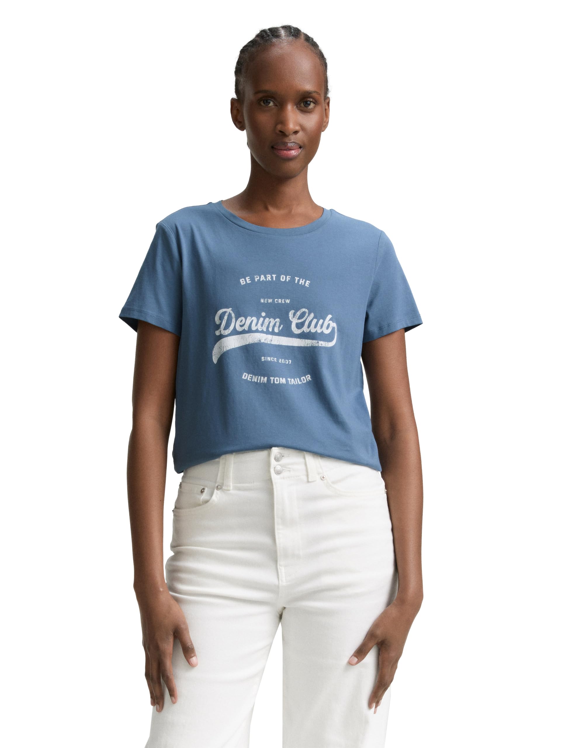 tom-tailor-denim-damen-t-shirt-mit-print image 8