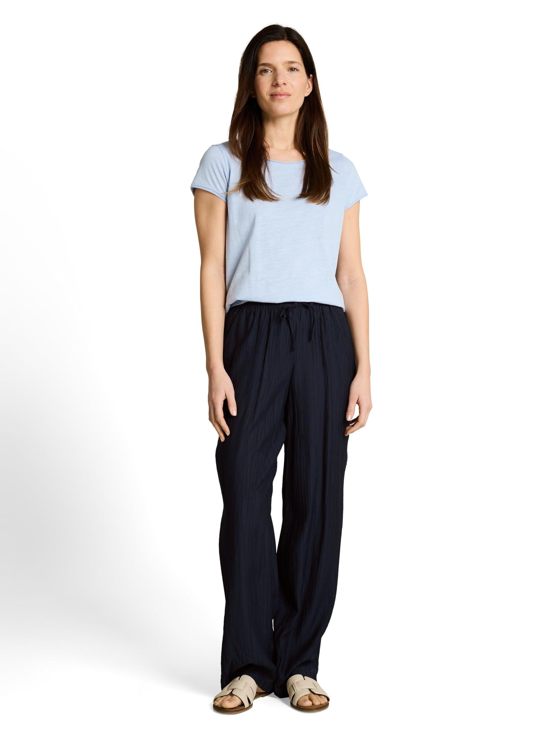 tom-tailor-1049991-damen-loose-fit-hose-in-knitter-optik image 3