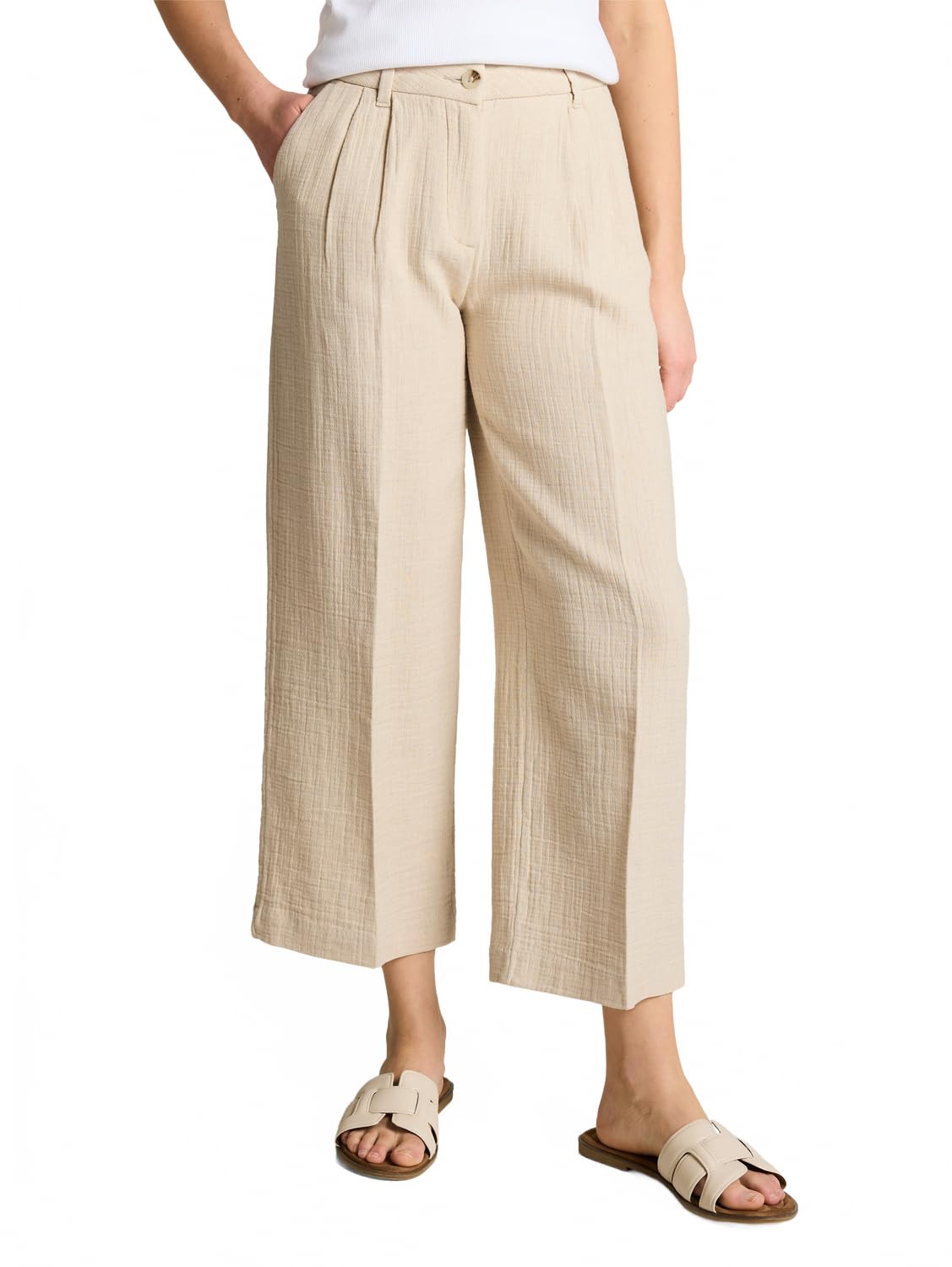 tom-tailor-1050832-damen-culotte-hose-mit-leinenanteil image 1