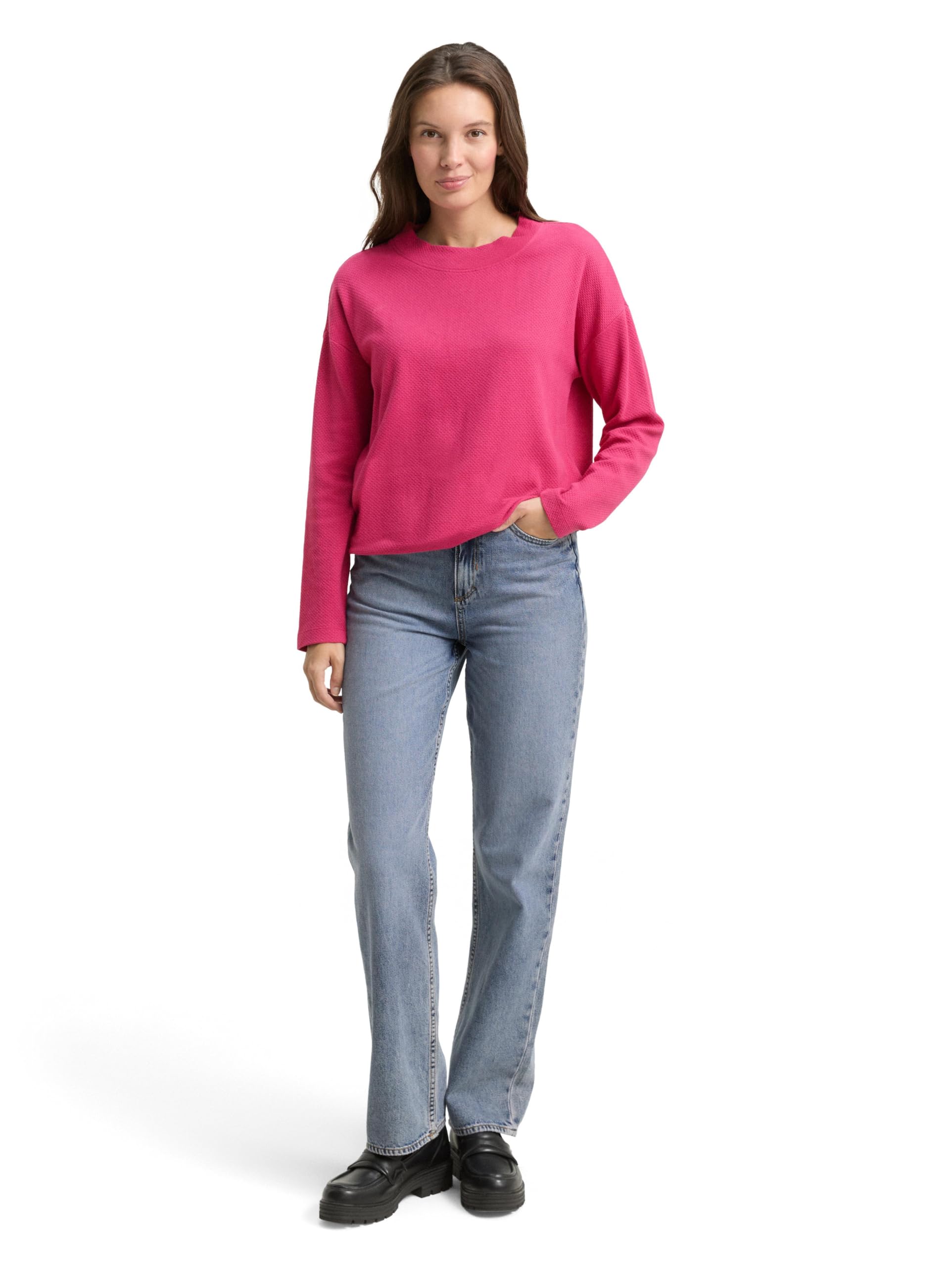 tom-tailor-damen-loose-fit-sweatshirt-1049036-1er-pack image 2