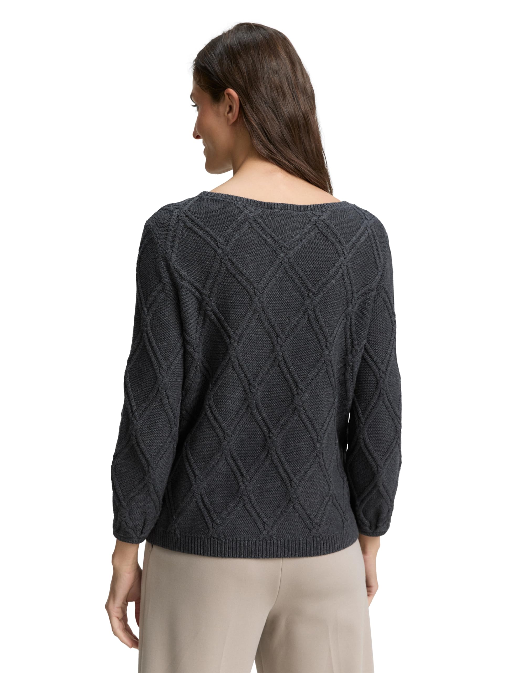 tom-tailor-damen-strickpullover-mit-struktur image 3