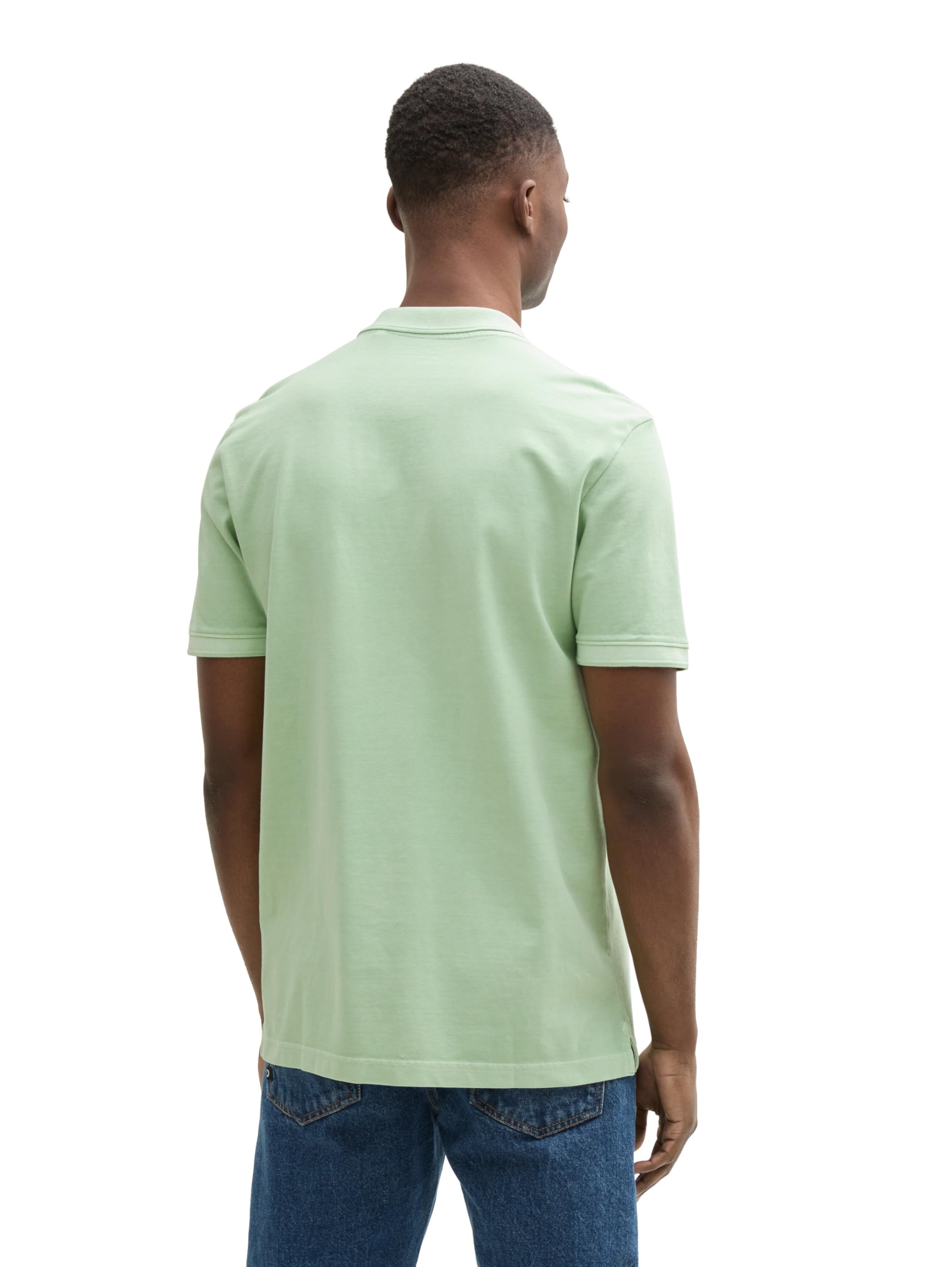 tom-tailor-denim-herren-piqu-poloshirt-im-washed-look image 2