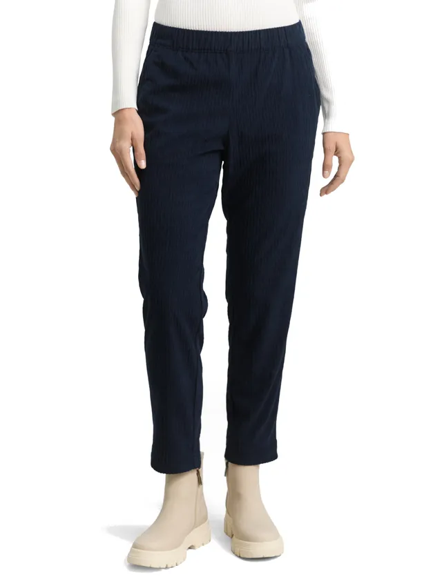 tom-tailor-damen-loose-slim-cordhose-lockere-passform-mit-schmalem-bein-kurz-ber image 1