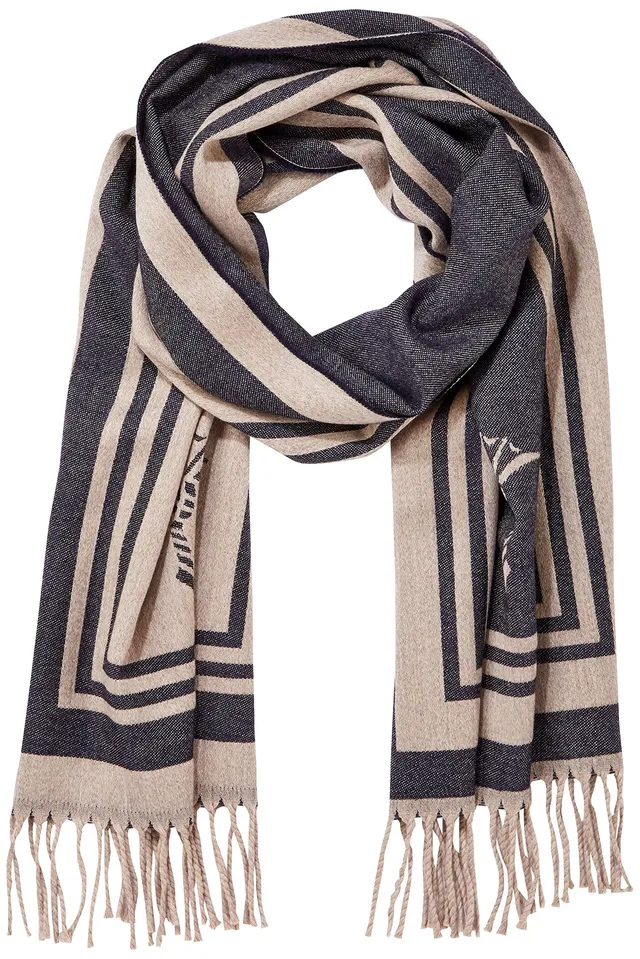 joop-herren-schal-damas-jsc-damas-10004198-dark-blue-405-one-size image 1
