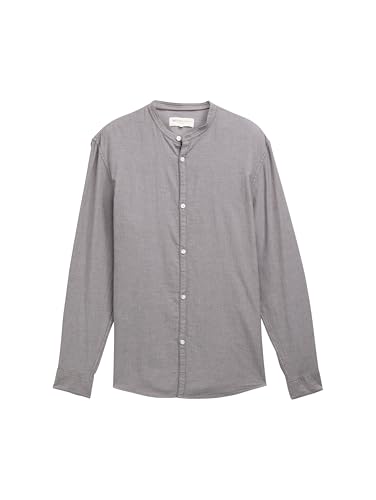 tom-tailor-denim-herren-slim-fit-hemd-mit-struktur-eng-anliegendes-freizeithemd image 7