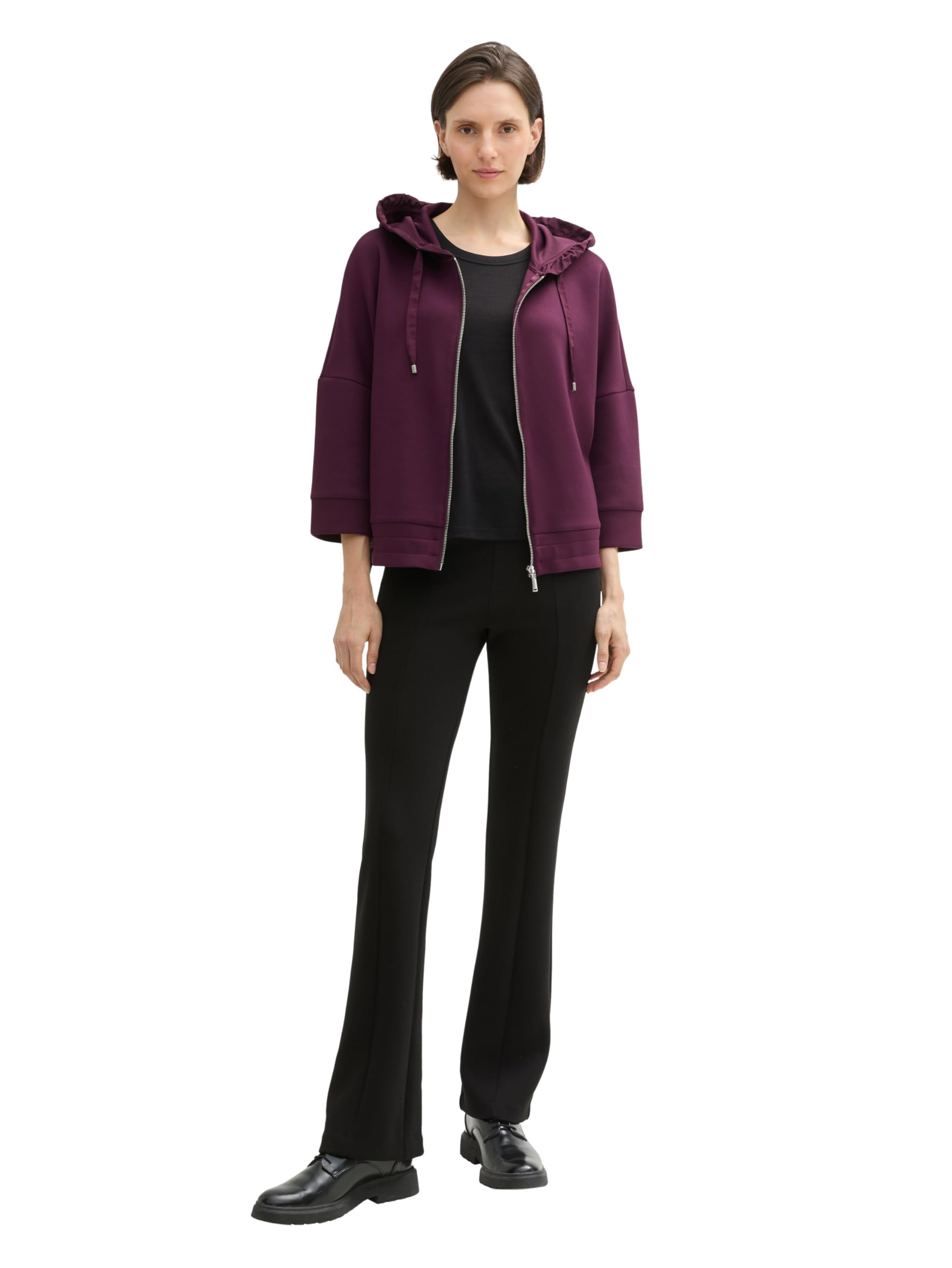 tom-tailor-damen-sweatjacke-1043171-mit-kapuze image 5