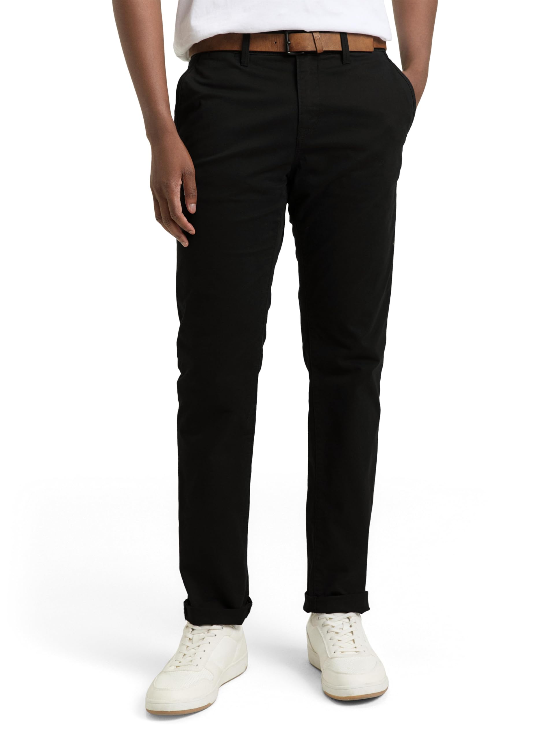 tom-tailor-denim-herren-slim-fit-chino-hose-mit-g-rtel image 1
