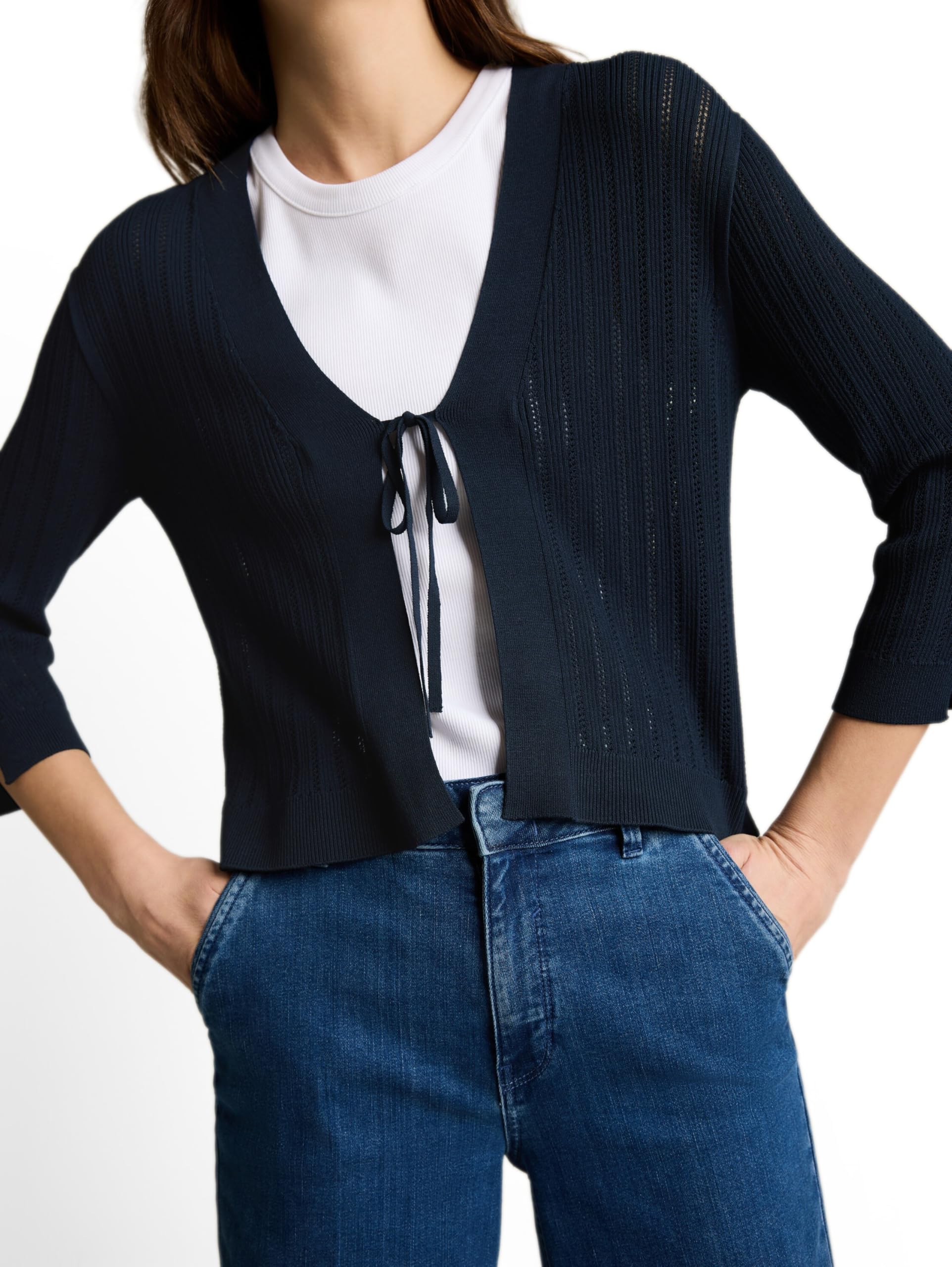 tom-tailor-damen-1051347-cardigan-mit-schleifendetail image 4