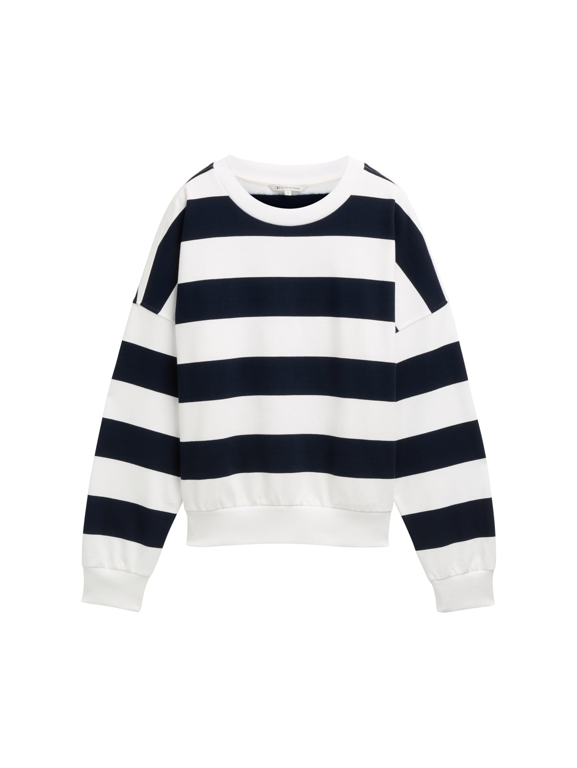 tom-tailor-denim-loose-fit-sweatshirt-damen image 4