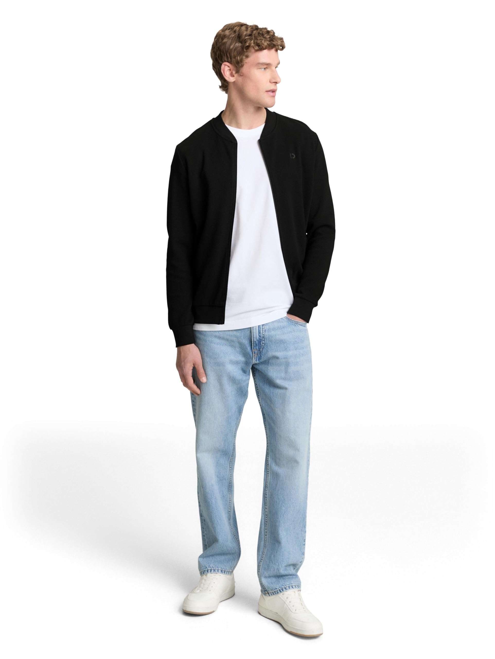 tom-tailor-denim-herren-bomber-sweatshirt image 2