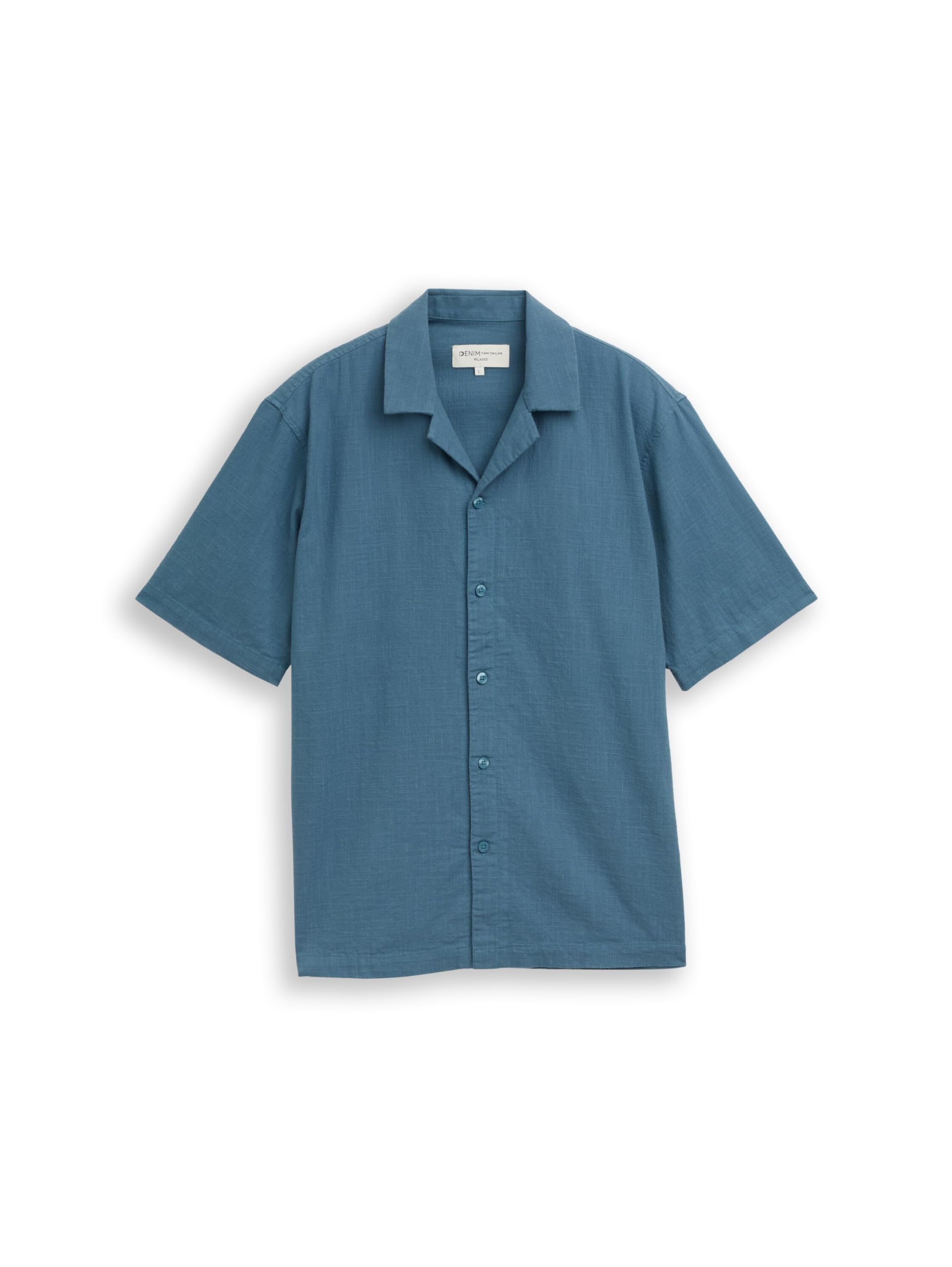 tom-tailor-denim-herren-1050987-relaxed-fit-resort-kurzarmhemd image 4