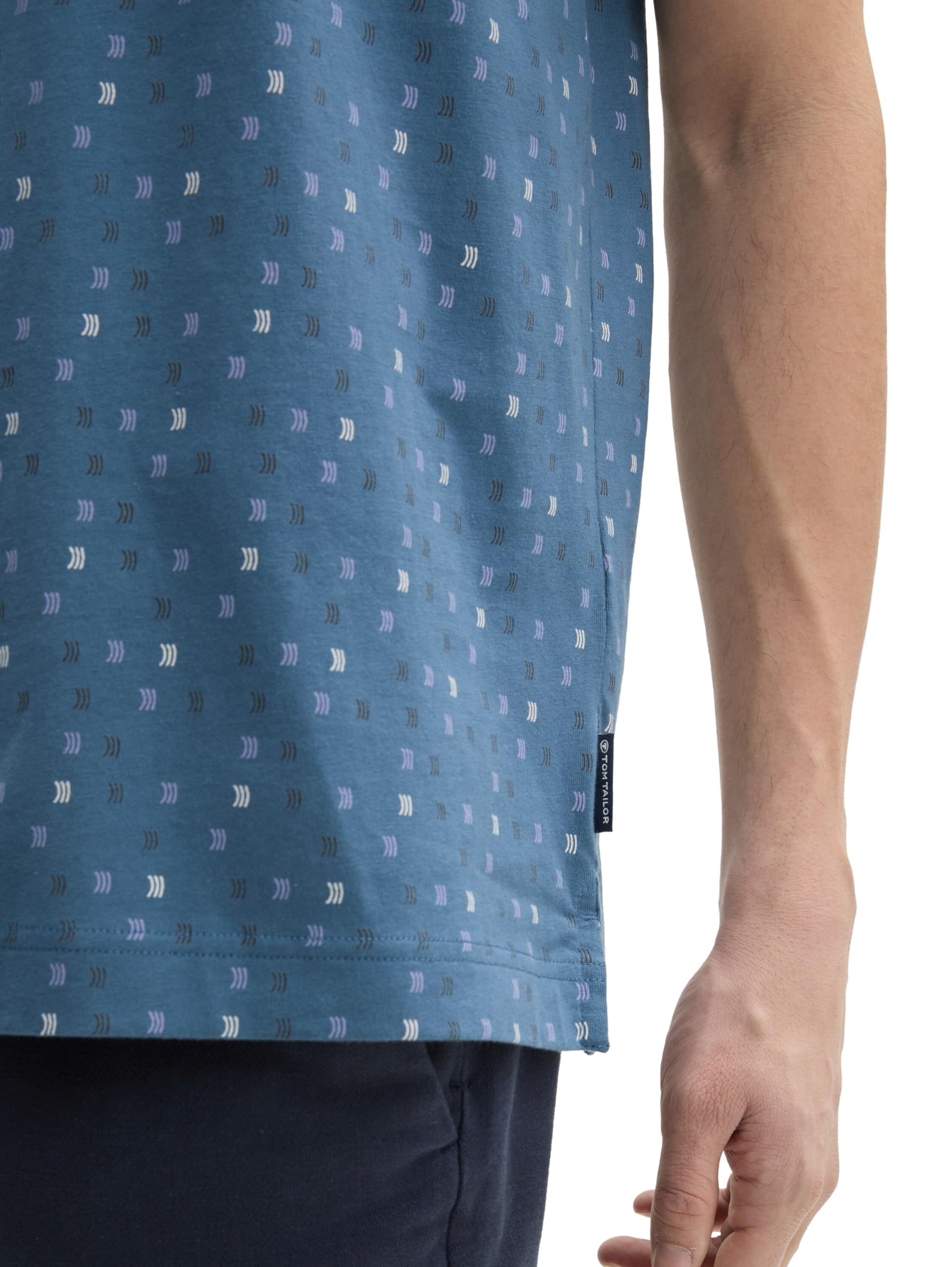tom-tailor-herren-poloshirt-mit-muster-3 image 5