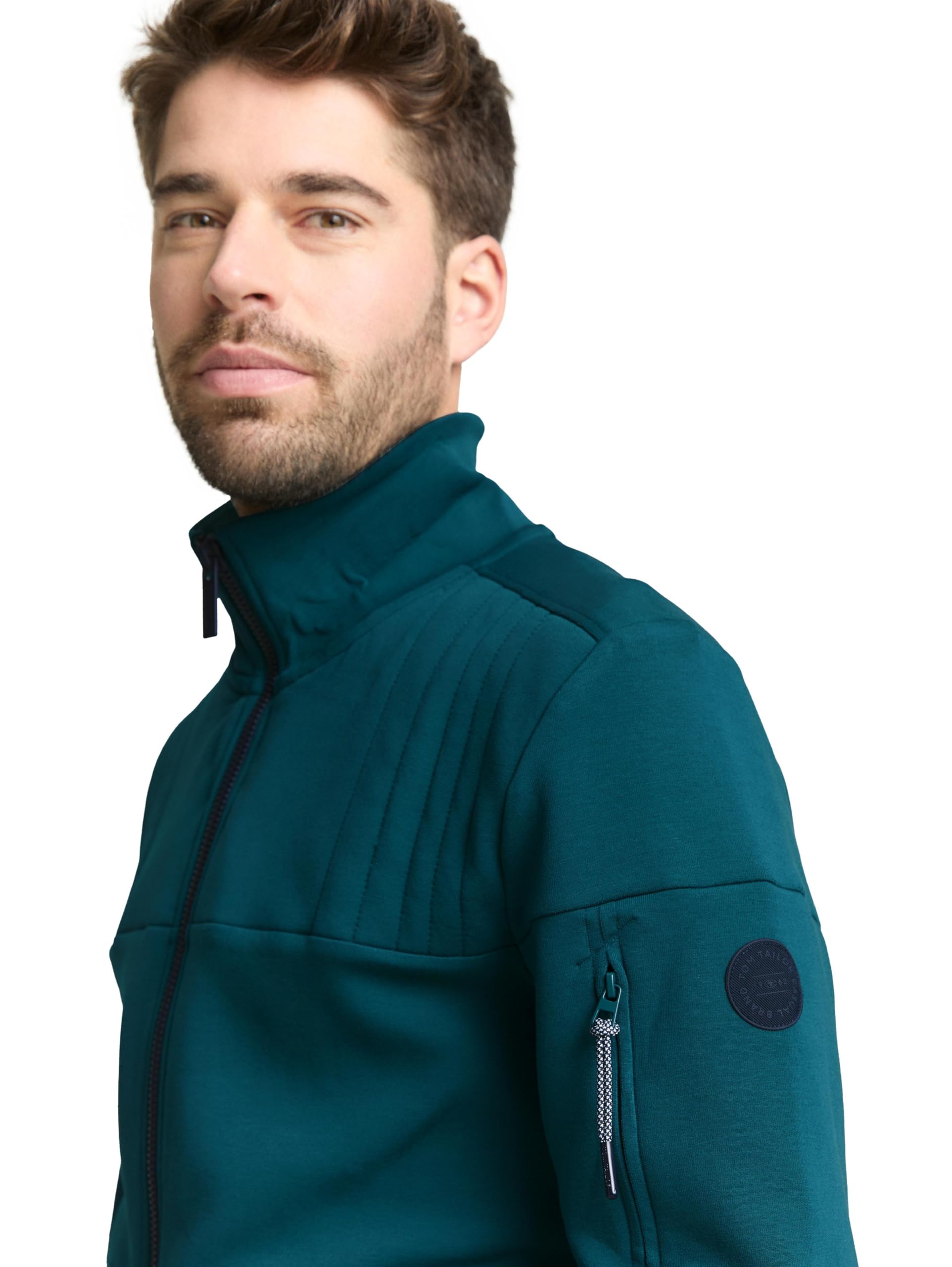 tom-tailor-herren-sweatjacke-mit-stehkragen-5 image 5
