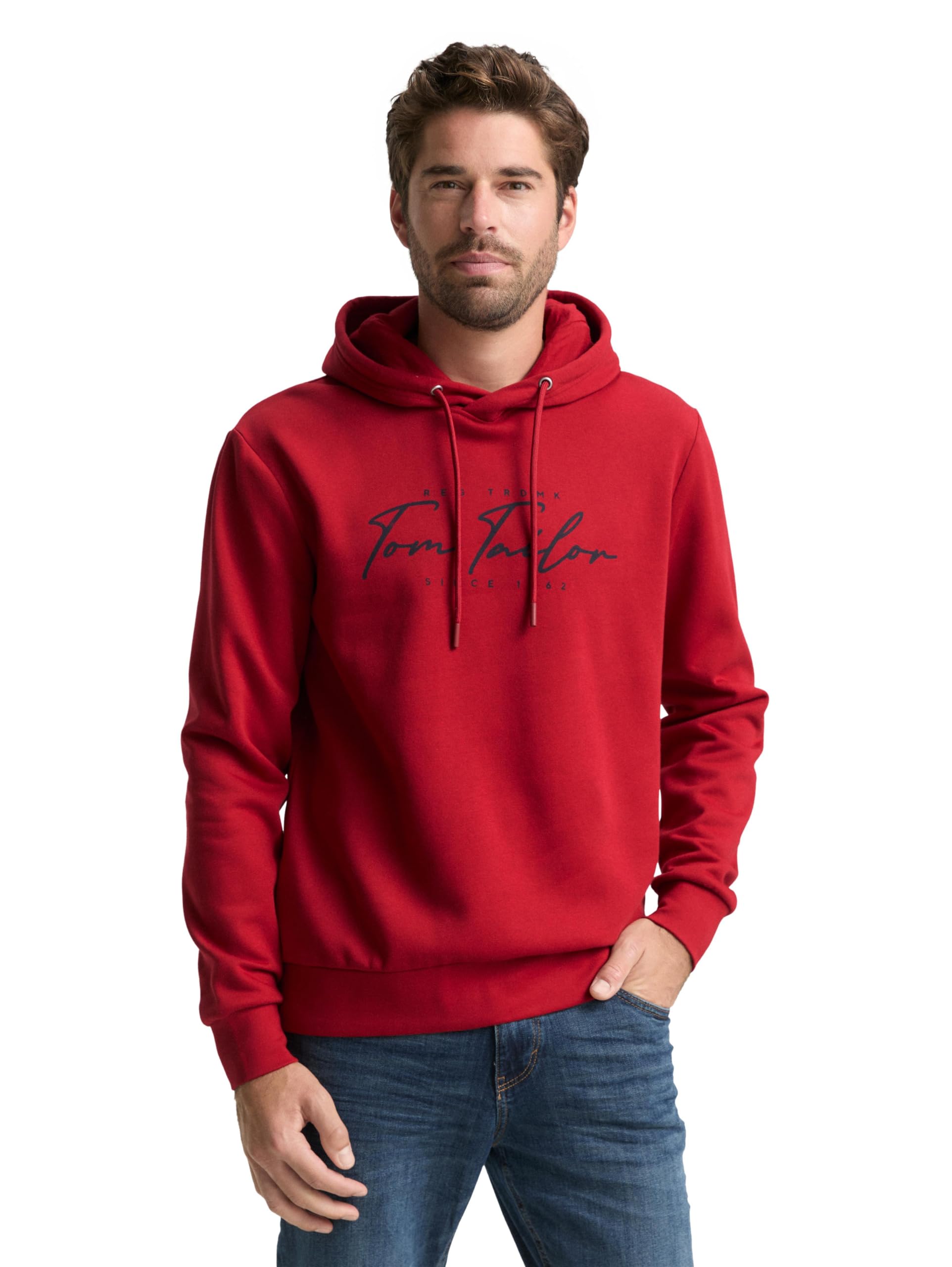 tom-tailor-herren-1047825-hoodie-sweatshirt-logo-print image 6