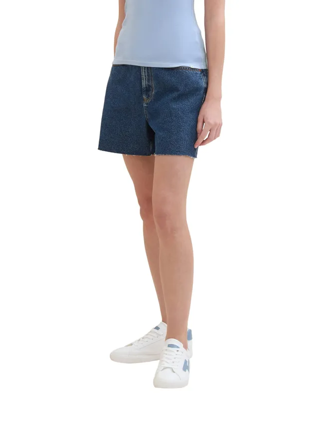 tom-tailor-denim-mom-high-waist-jeans-shorts-damen image 1