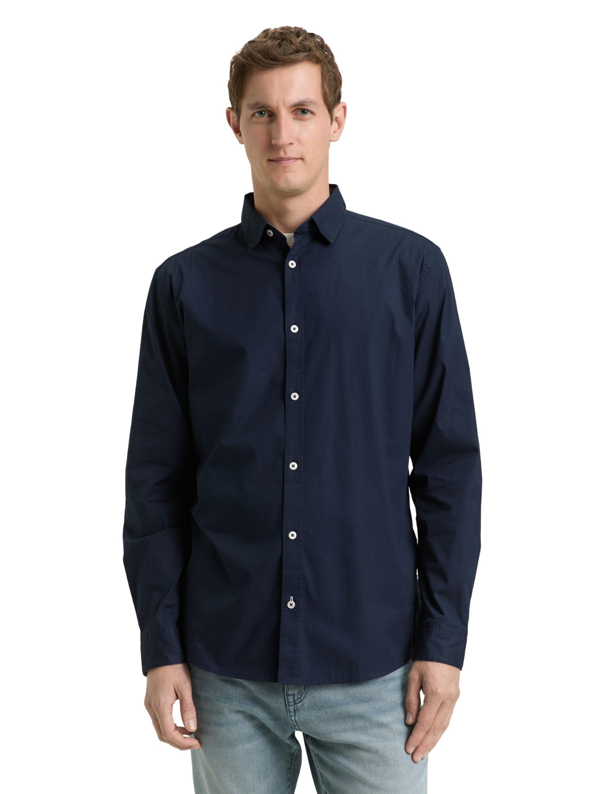 tom-tailor-herren-regular-fit-hemd-mit-stretch image 8