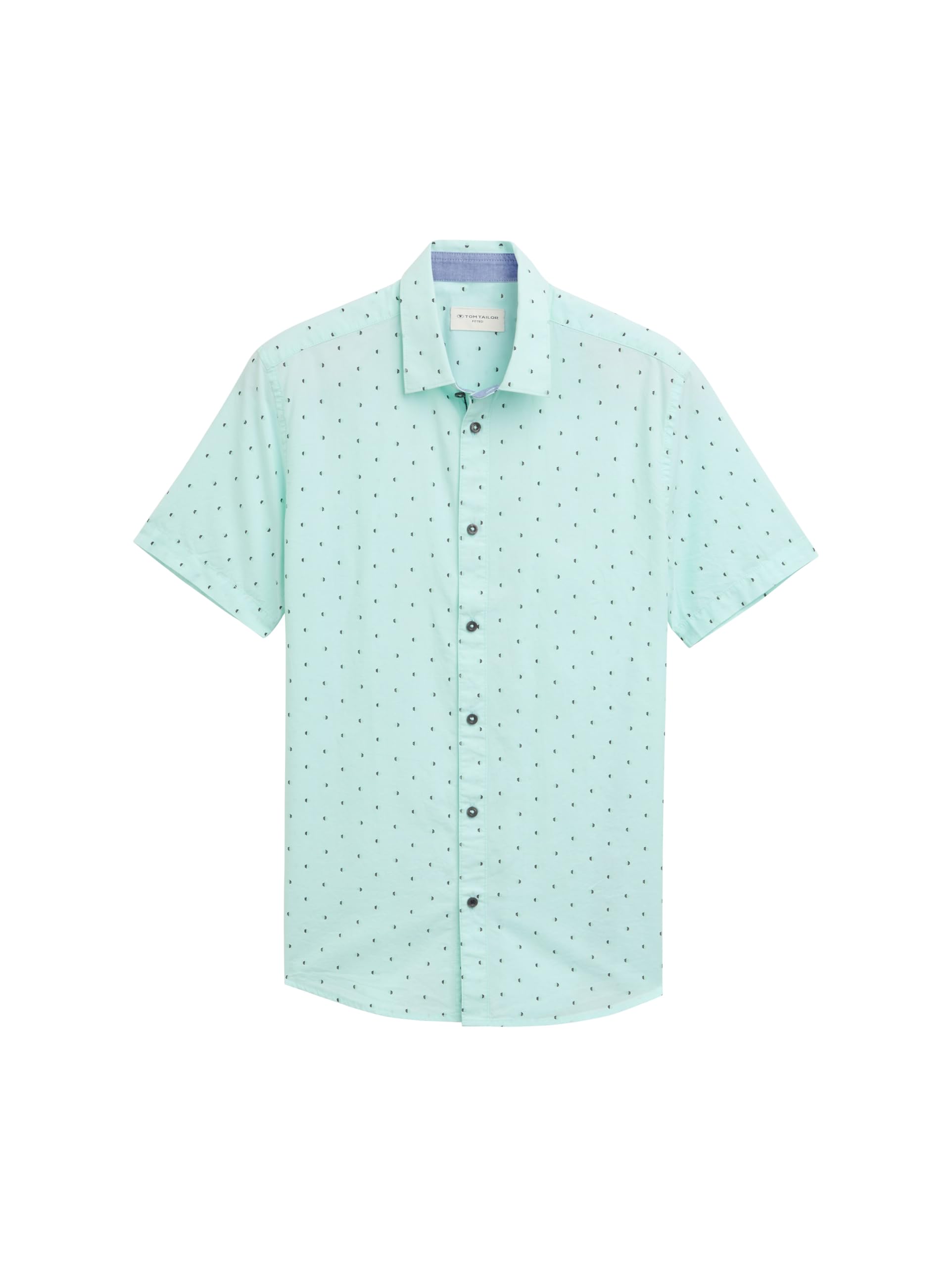 tom-tailor-herren-fitted-kurzarmhemd-mit-muster image 5
