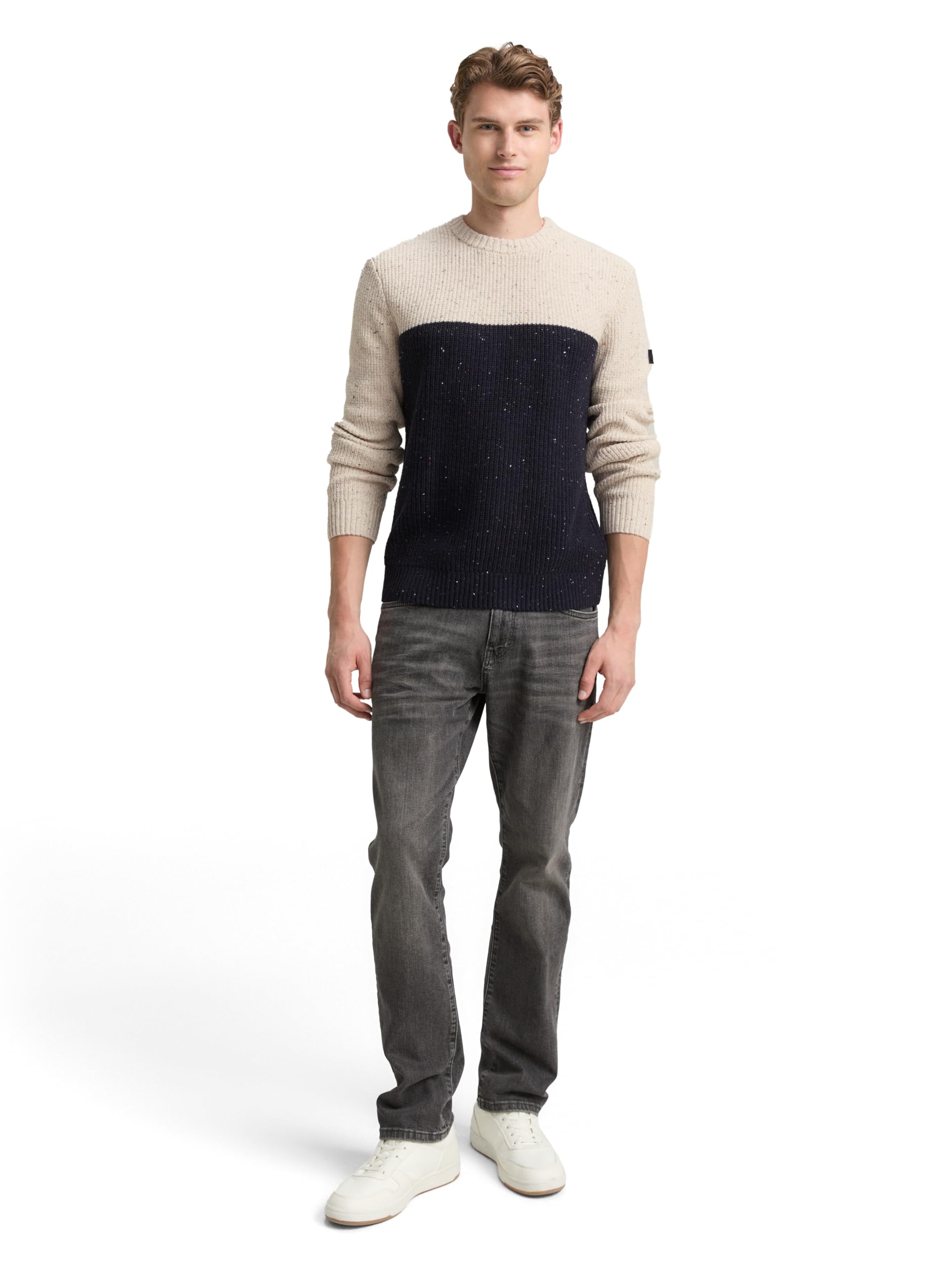 tom-tailor-herren-strickpullover-mit-strukturmix image 2