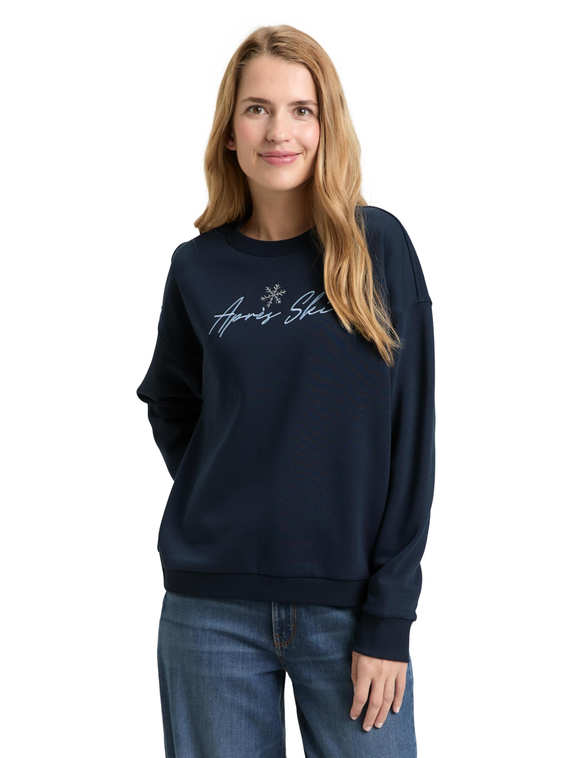 tom-tailor-damen-sweatshirt-mit-rundhalsausschnitt image 6
