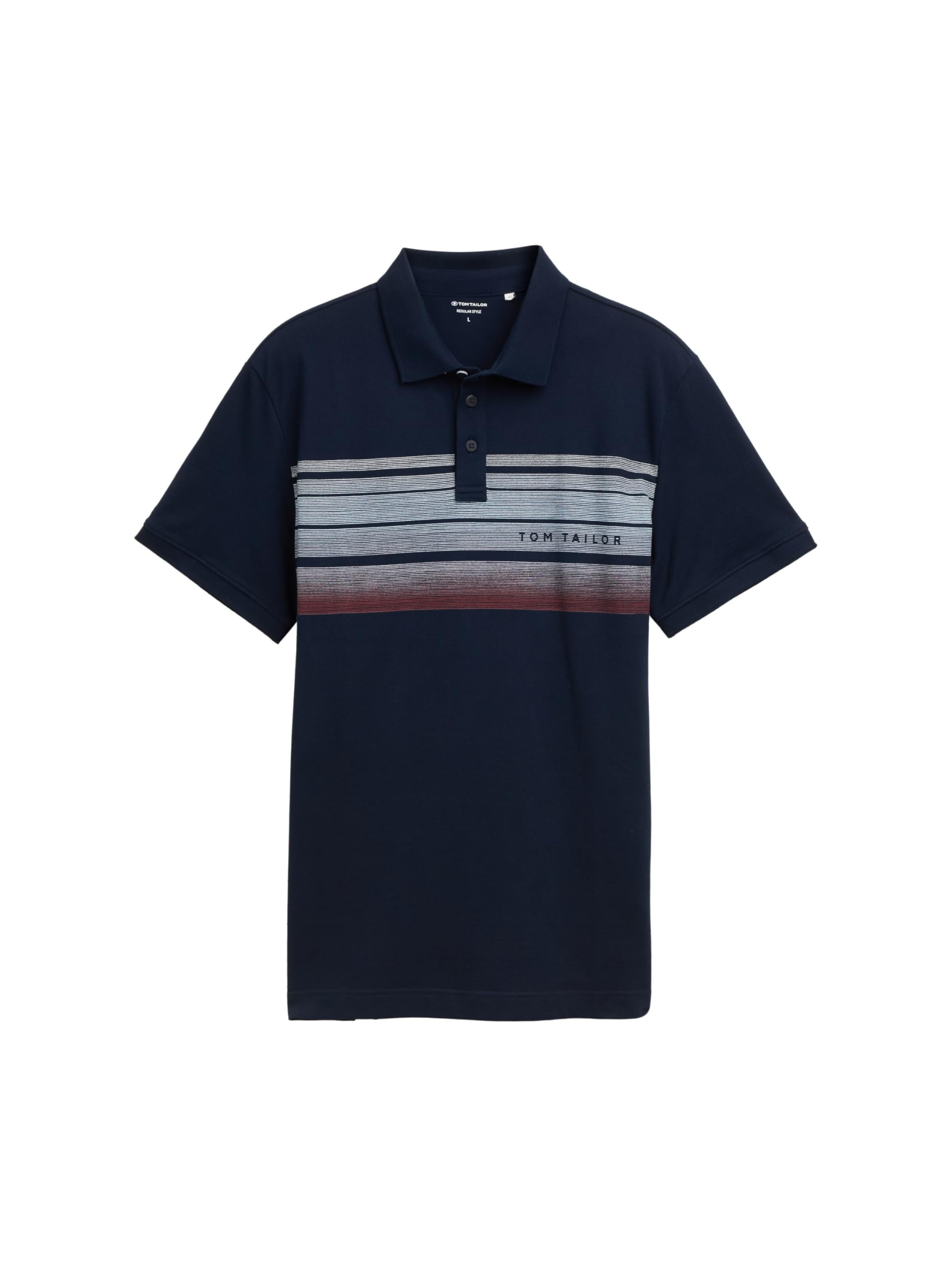 tom-tailor-herren-poloshirt-mit-blockstreifen image 1