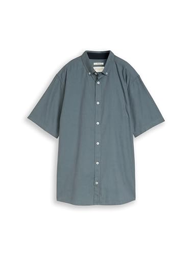 tom-tailor-herren-1049600-regular-fit-kurzarmhemd-popeline image 2