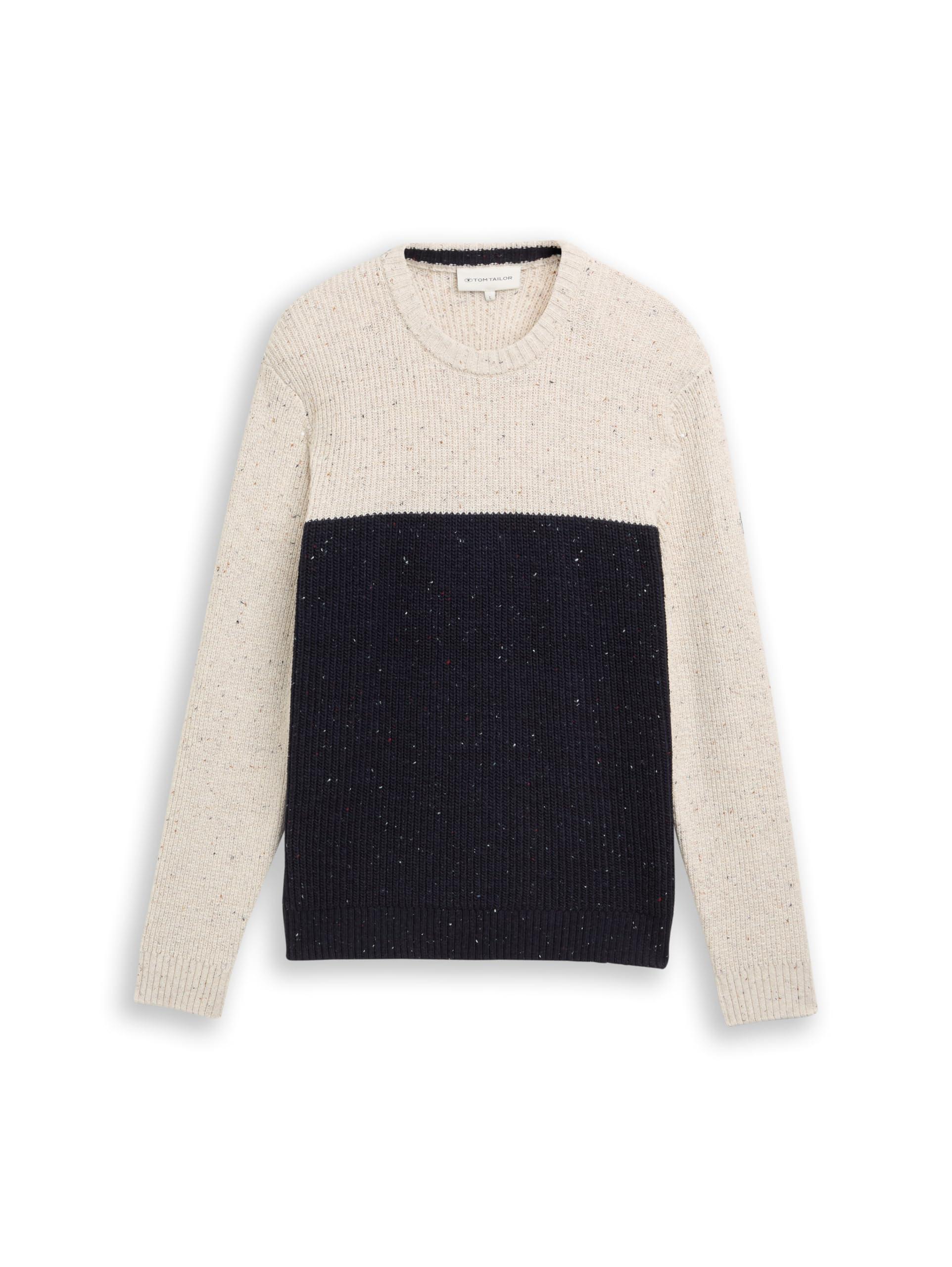 tom-tailor-herren-strickpullover-mit-strukturmix image 4