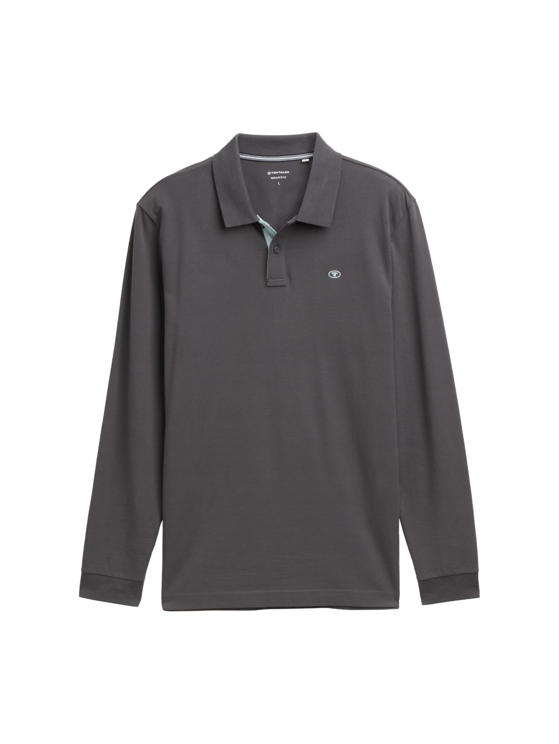 tom-tailor-herren-longsleeve-basic-piqu-poloshirt image 4