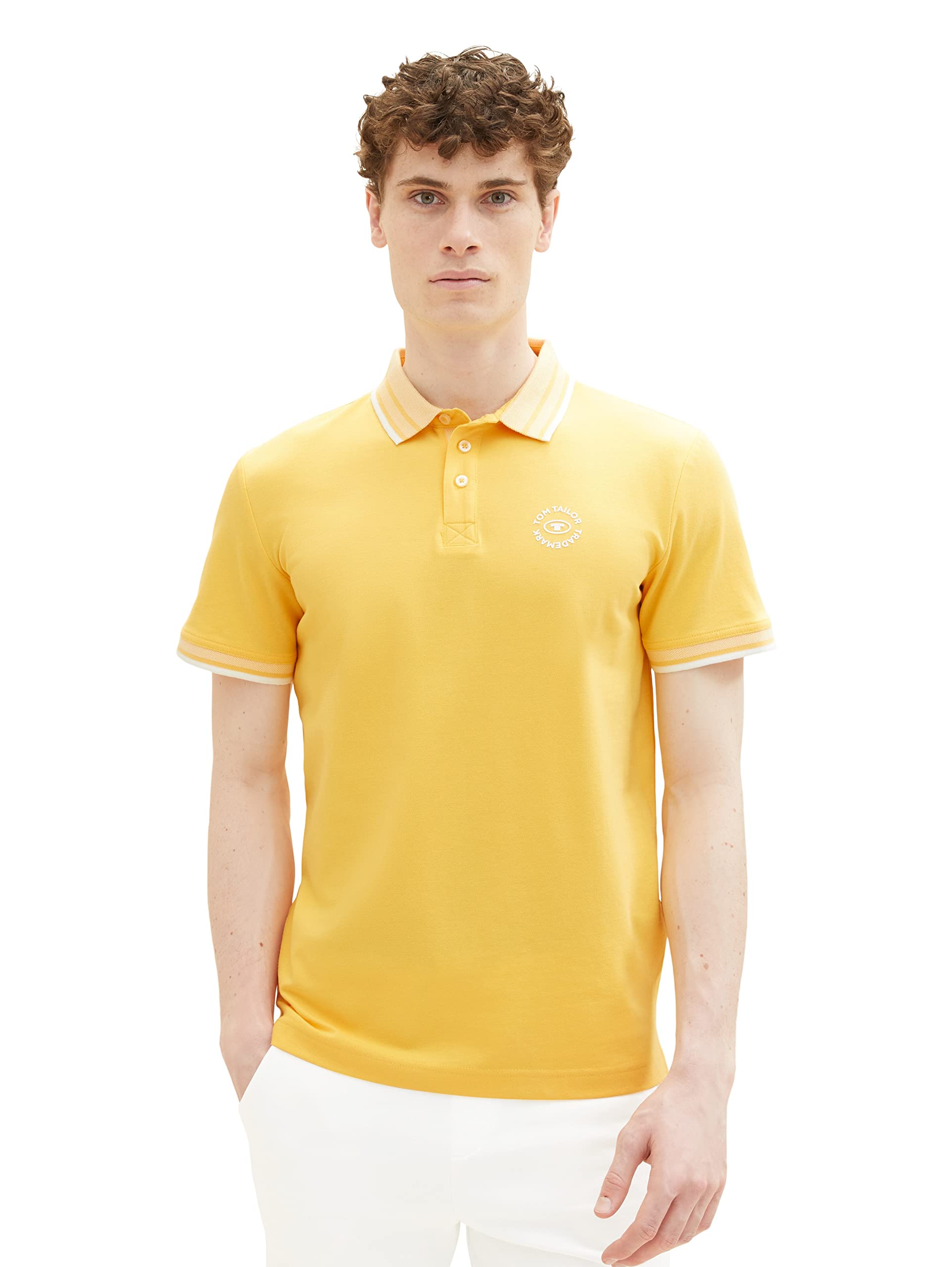 tom-tailor-herren-poloshirt-mit-logo-print-regular-fit image 7