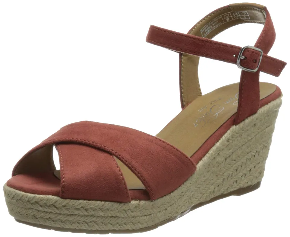 tom-tailor-damen-keilsandale-1190105-sandalette-mit-keilabsatz image 1