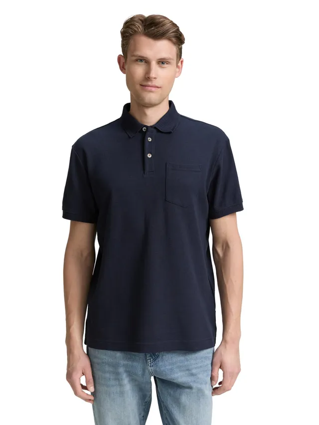 tom-tailor-herren-poloshirt-mit-struktur image 1