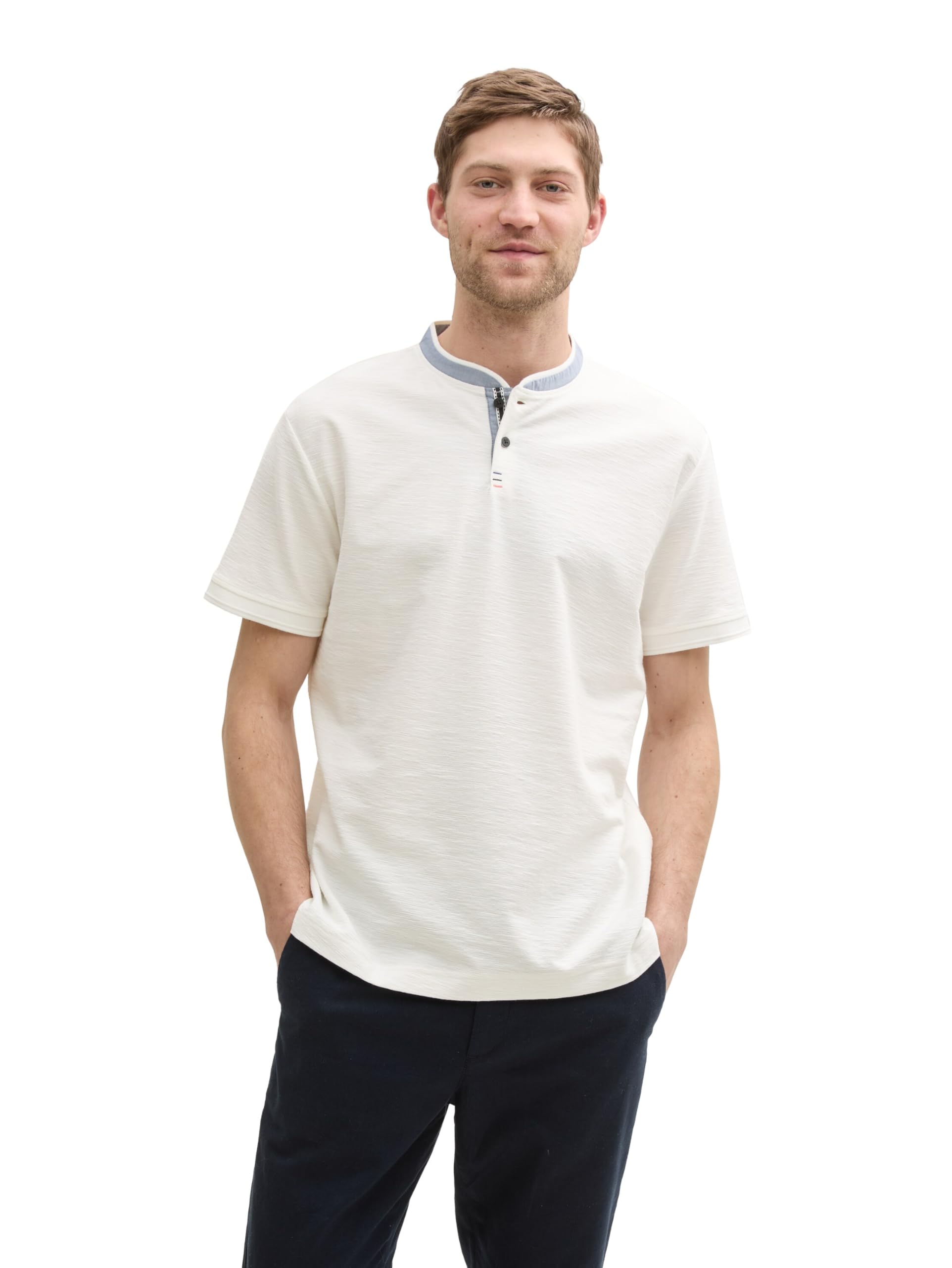 tom-tailor-herren-poloshirt-mit-stehkragen image 7