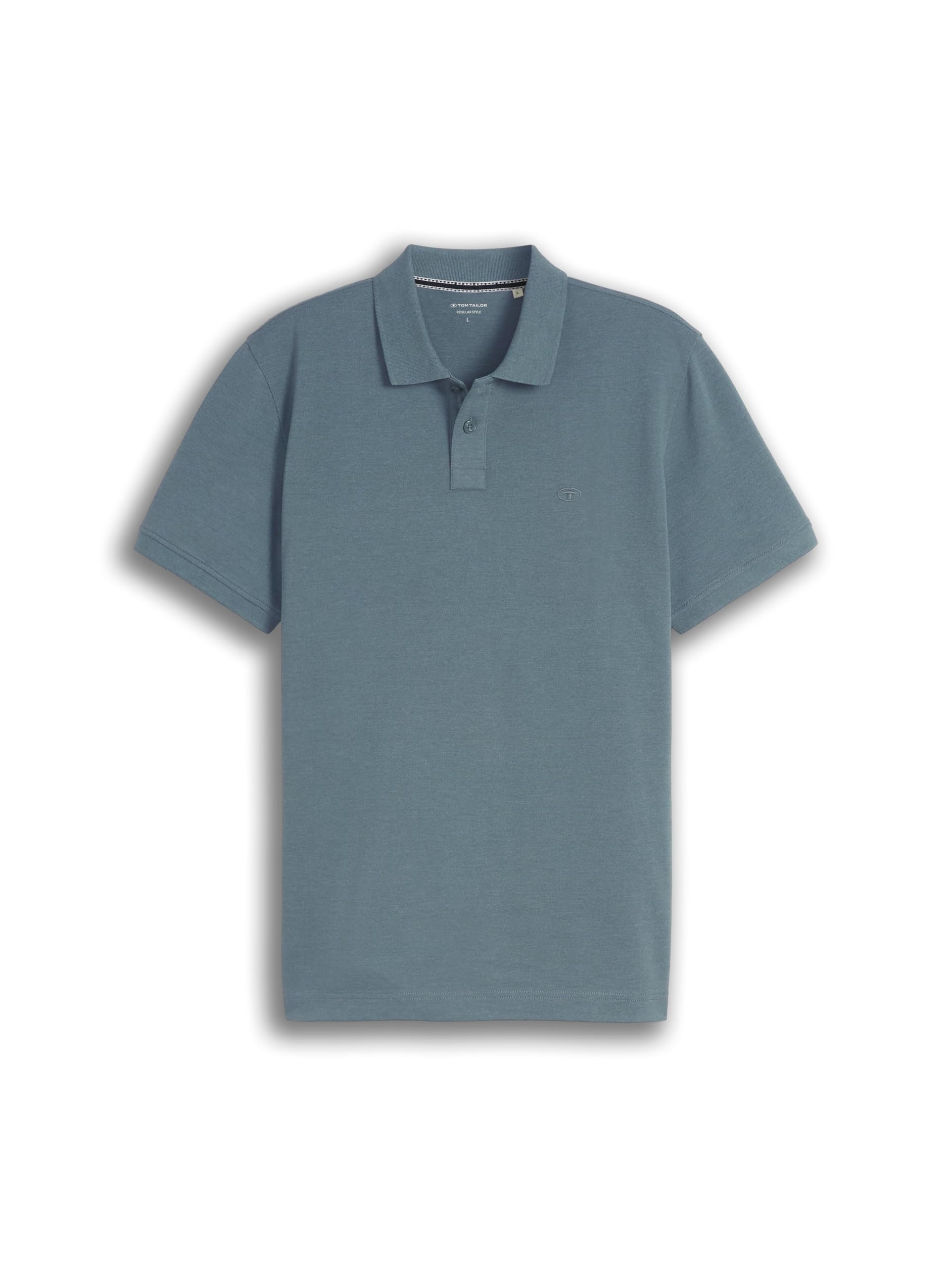 tom-tailor-herren-piqu-poloshirt-mit-logo-stickerei image 8