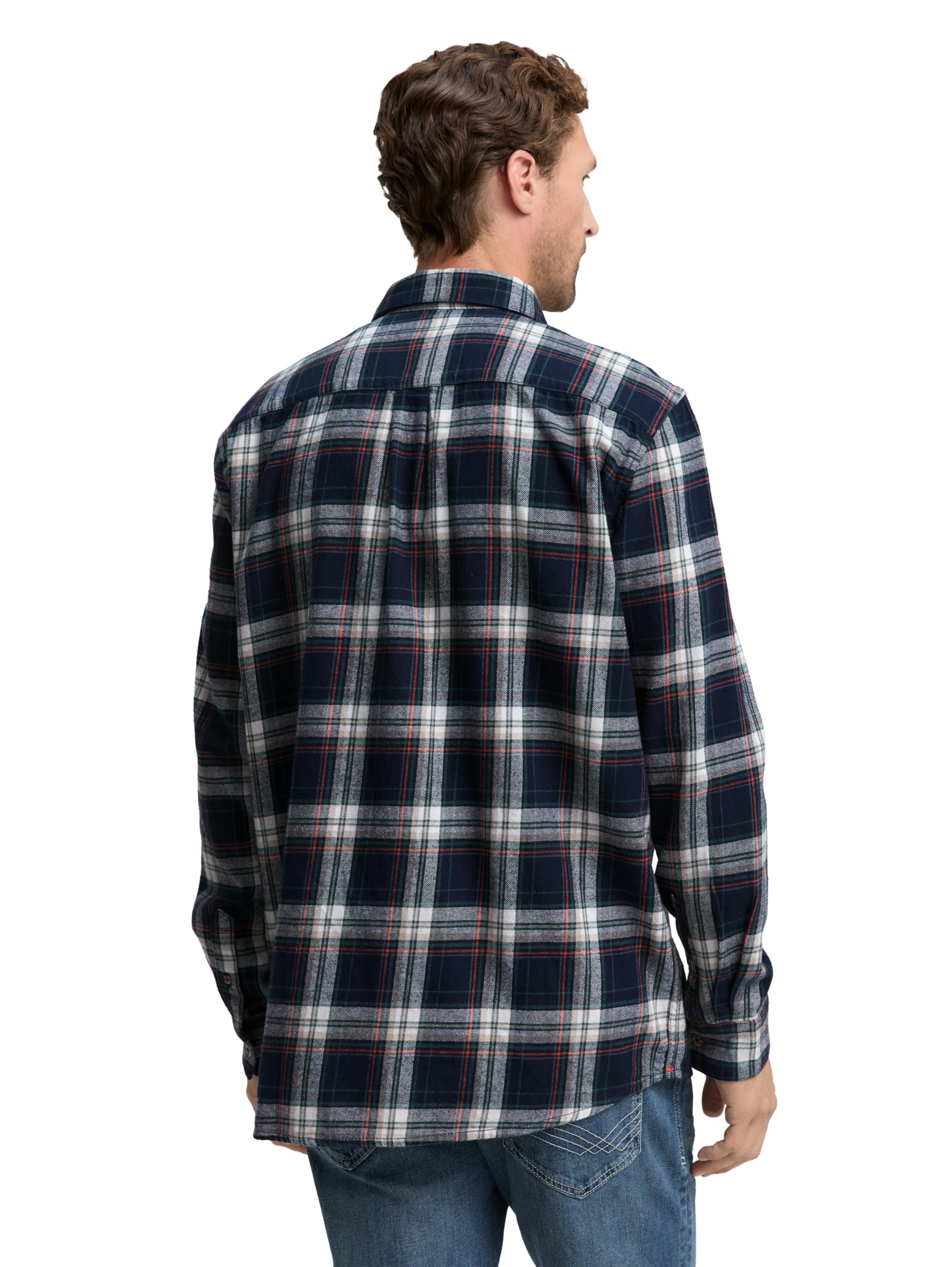 tom-tailor-herren-1047337-comfort-fit-flanell-hemd-mit-karomuster image 2