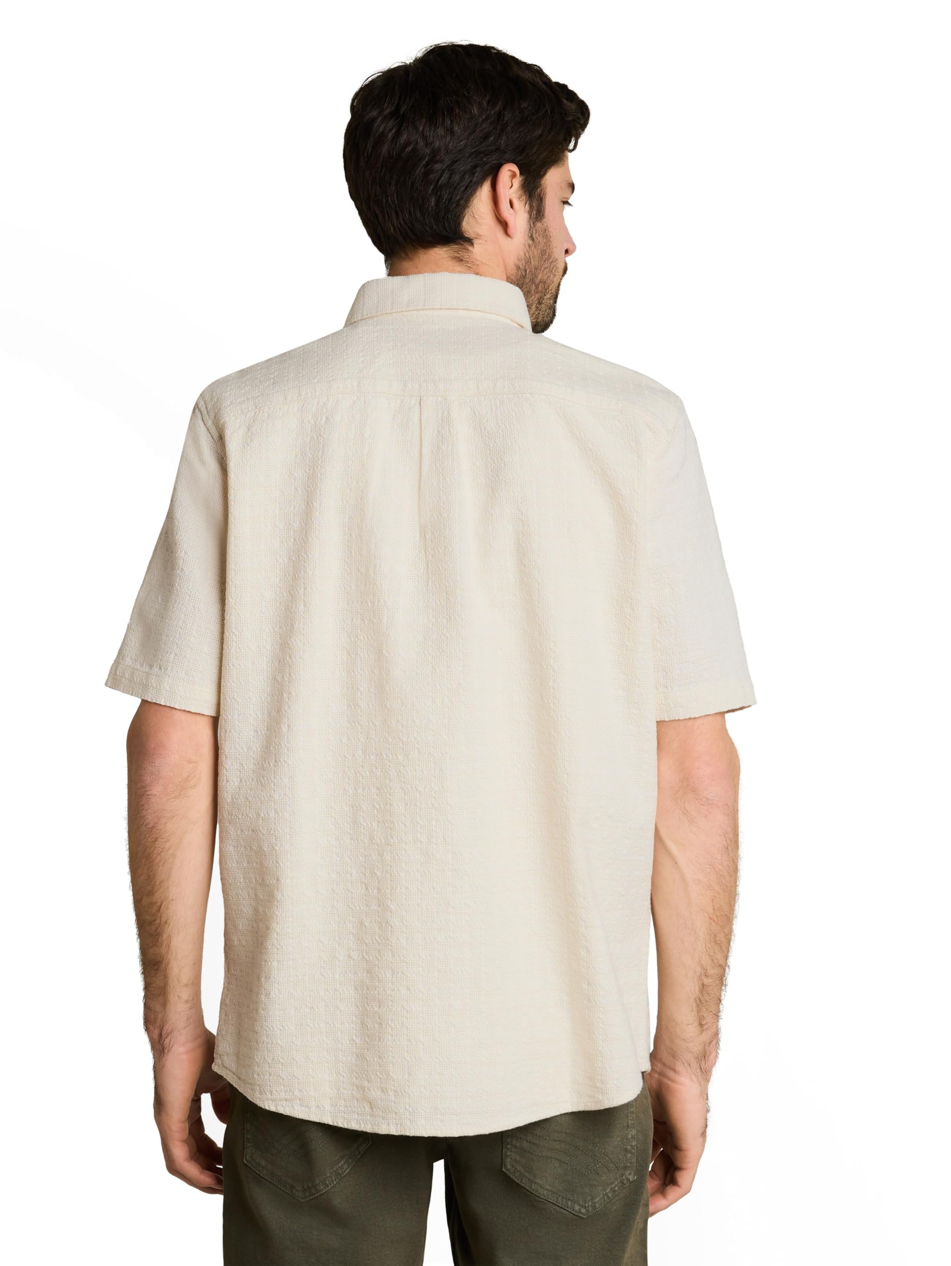 tom-tailor-herren-1050945-comfort-fit-kurzarmhemd-aus-baumwolle image 3