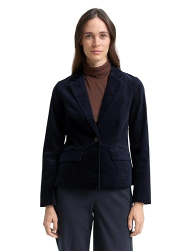 tom-tailor-damen-1048643-blazer-in-samt-optik image 6