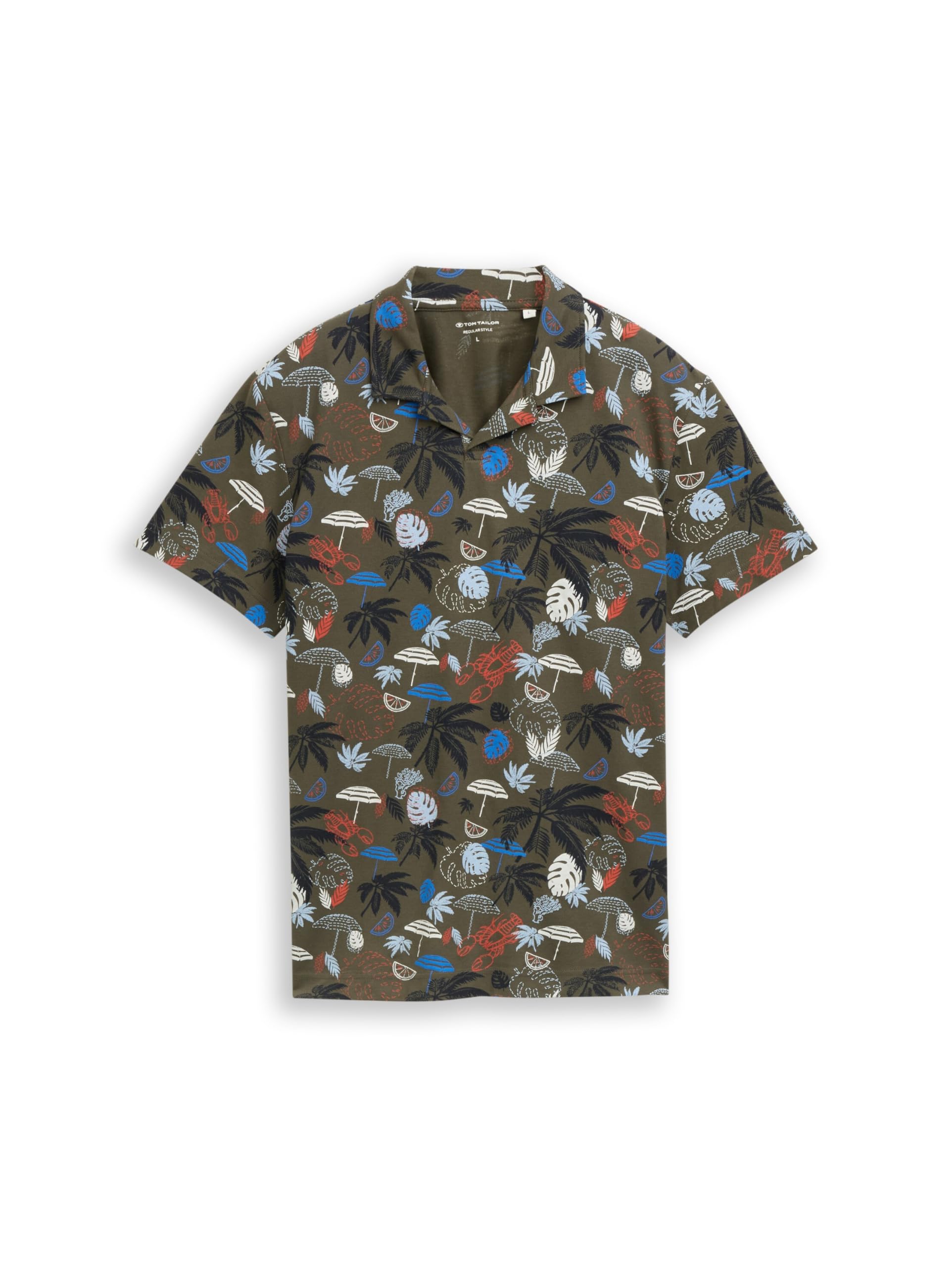 tom-tailor-herren-1051177-piqu-poloshirt-mit-allover-print image 5