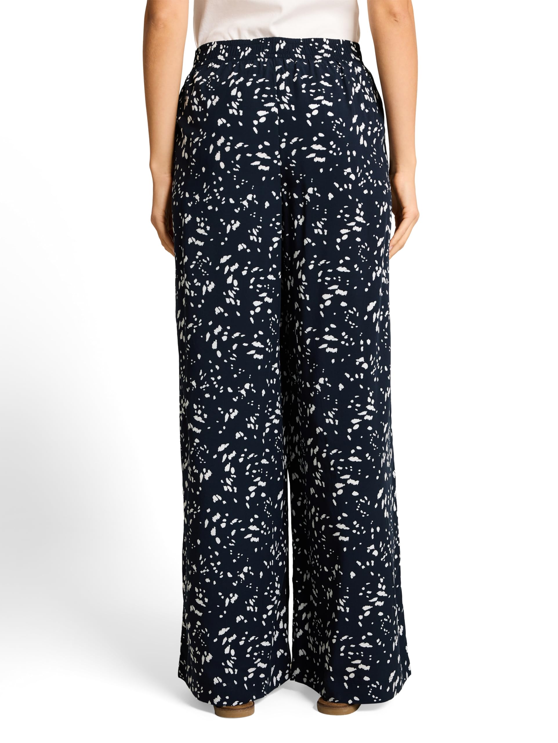tom-tailor-damen-loose-fit-palazzo-hose-mit-muster-1049990 image 2